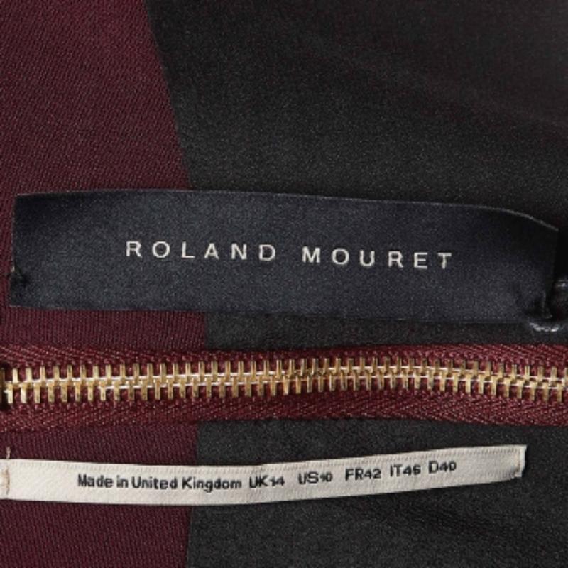 L'arte raffinata e la silhouette femminile di questo abito di Roland Mouret mostrano l'impeccabile maestria sartoriale del marchio. È cucito con materiali di qualità, ha una buona vestibilità e può essere facilmente abbinato ad accessori chic,