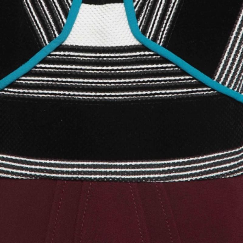 Nero Roland Mouret Vestito Derya in crepe doppio stretch viola L.L.A. in vendita