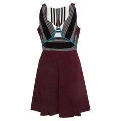 Roland Mouret Vestido Derya Doble Crepé Morado L