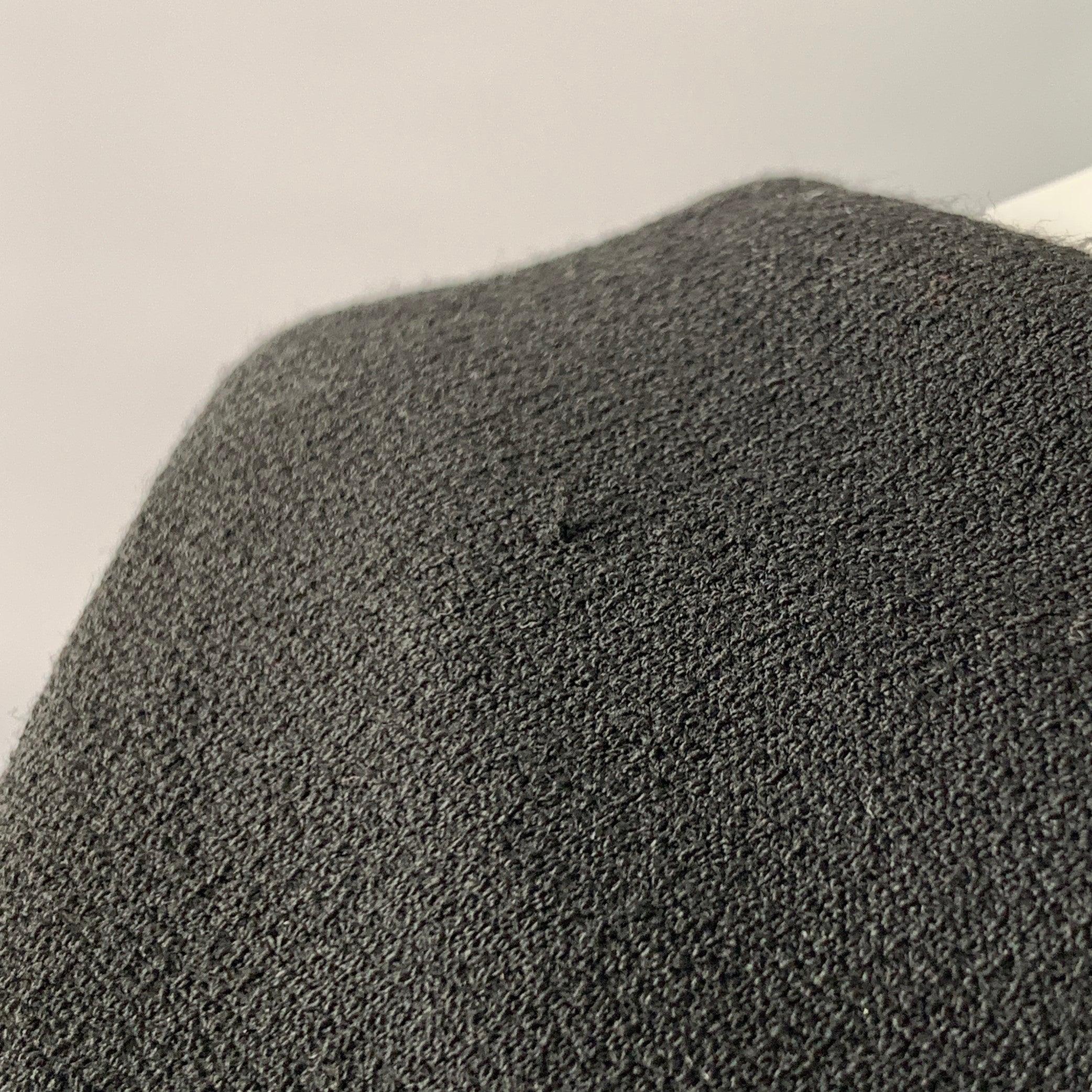 ROLAND MOURET Größe 8 Schwarz Weiß Polyestermischung Farbblock Ärmelloses A-Linien Kleid Damen im Angebot