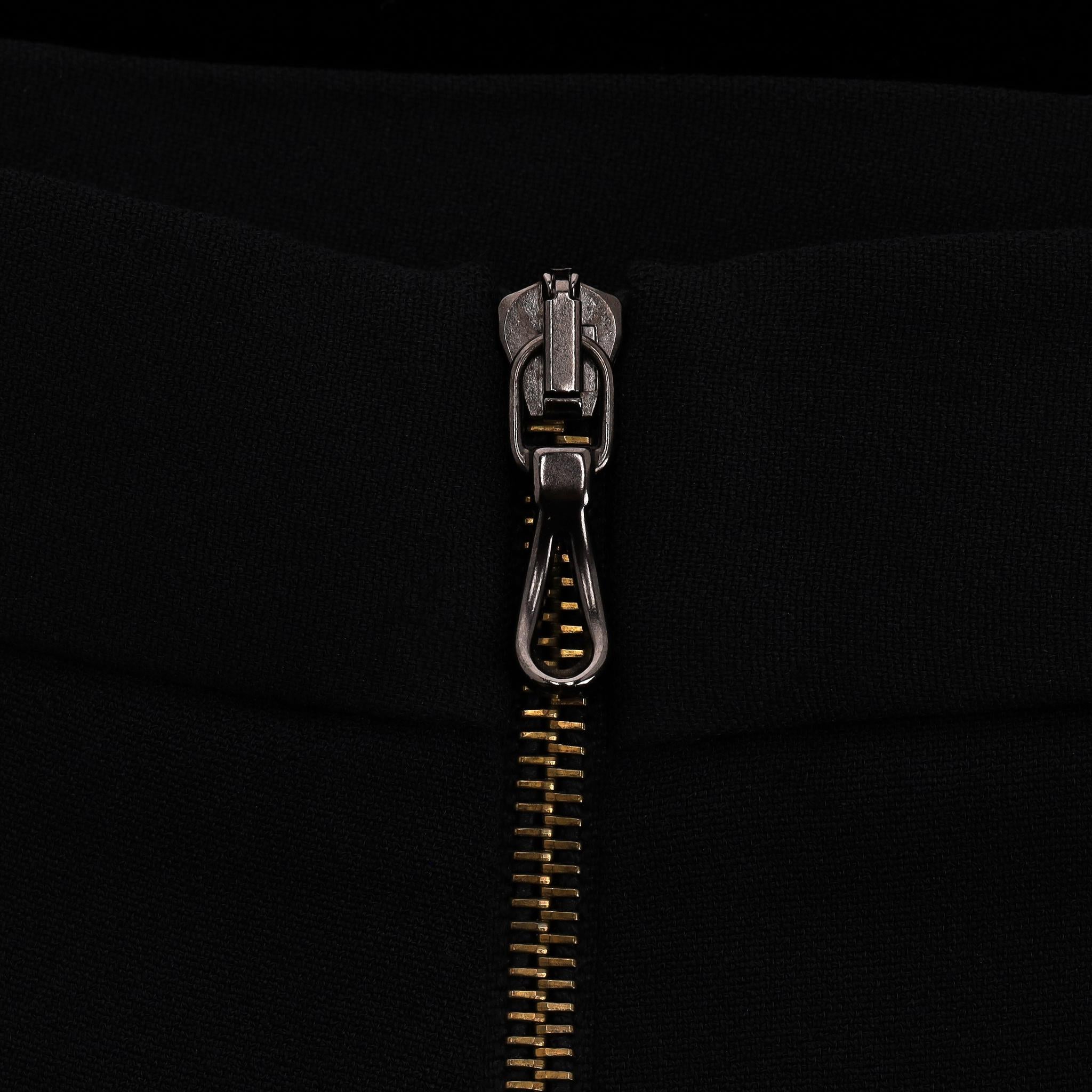 De las mujeres Roland Mouret Falda lápiz de terciopelo y seda en venta