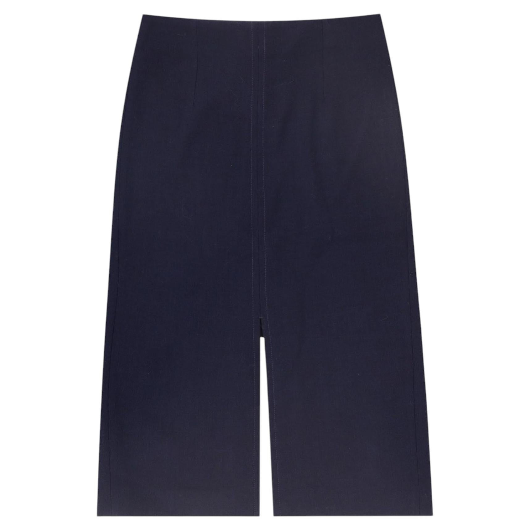 Roland Mouret Wool-Crepe Pencil Midi Skirt