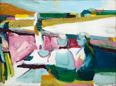 Beige Abstract Paintings