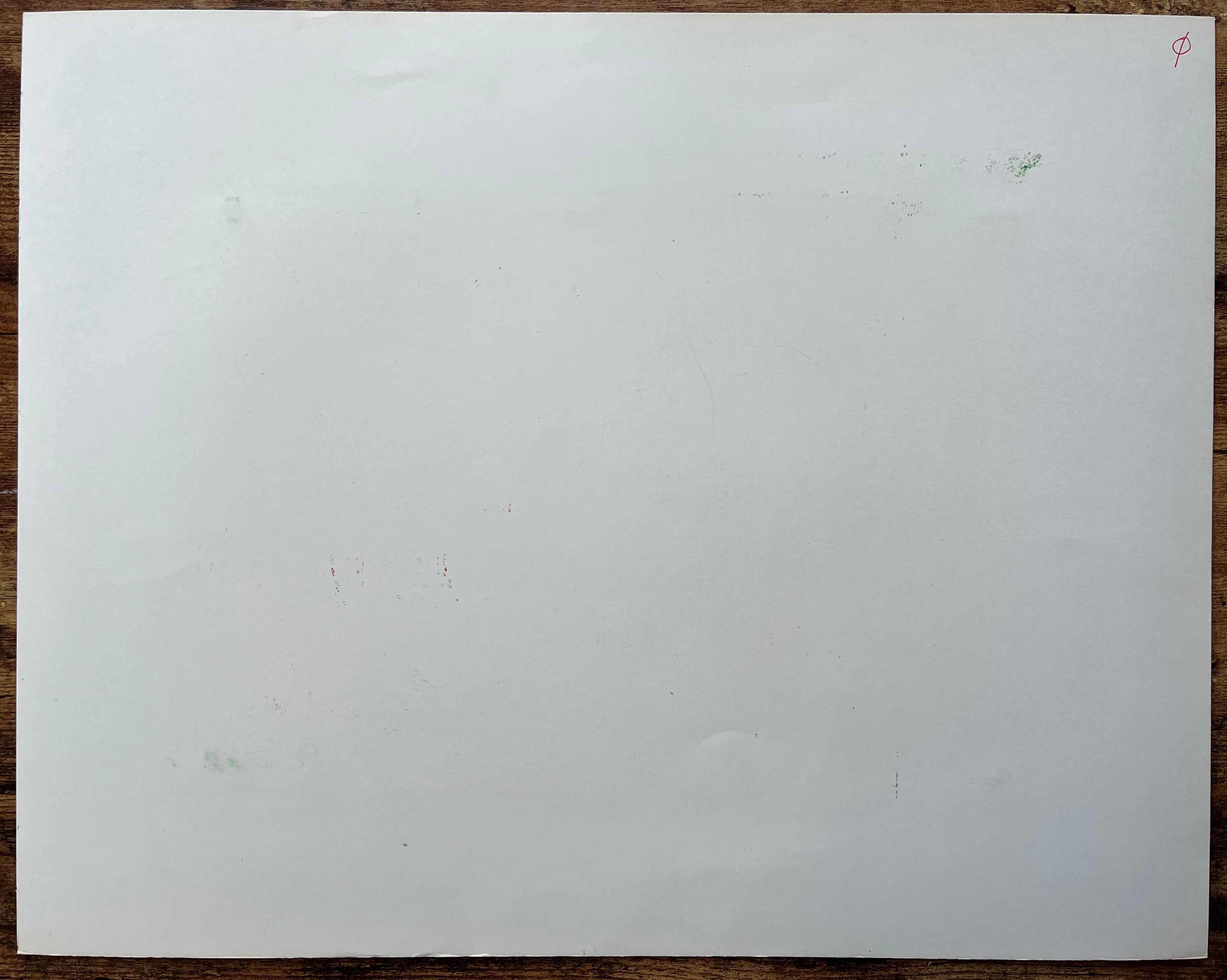 Original Abstraktes Öl-Stillleben mit Käseschienen und Messer, Öl im Angebot 3