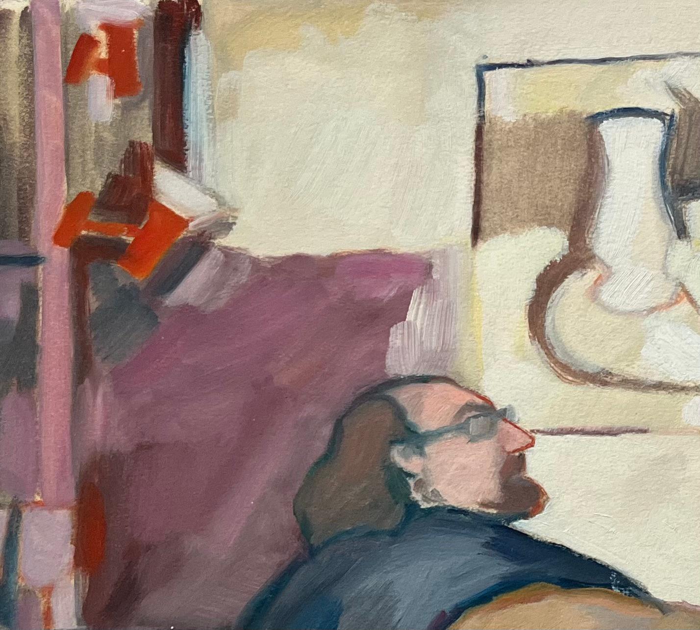 Titolo: Pittura a olio originale di una scena candida di un artista che dipinge su un cavalletto

Artista: Roland Pichard

Mezzo: Olio su carta ad olio, montato su cartoncino

Dimensioni: 11 (altezza) x 14 (larghezza), (compreso il montaggio: 22