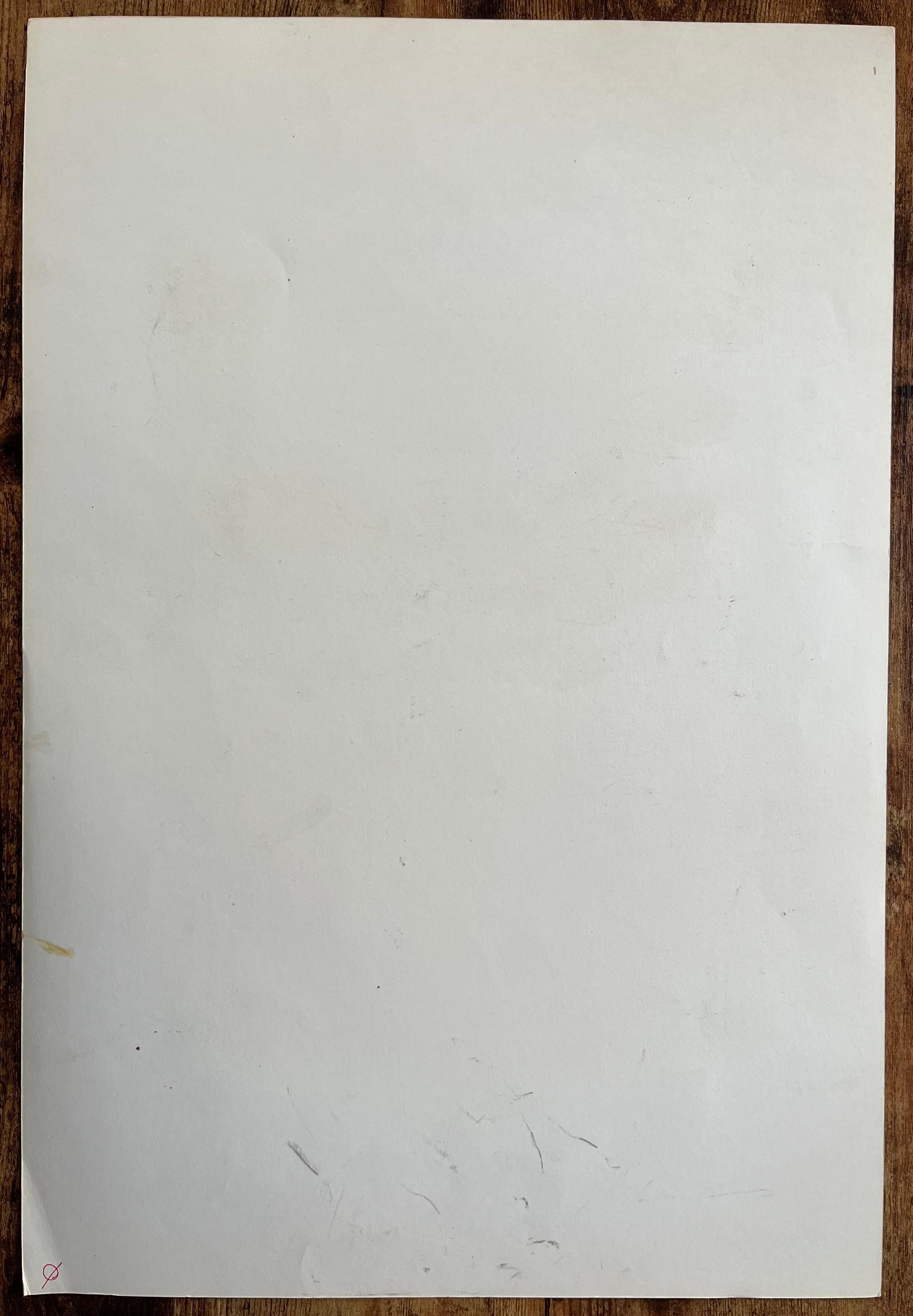 Peinture à l'huile originale d'un nu agenouillé à côté d'un tabouret dans un Studio en vente 2