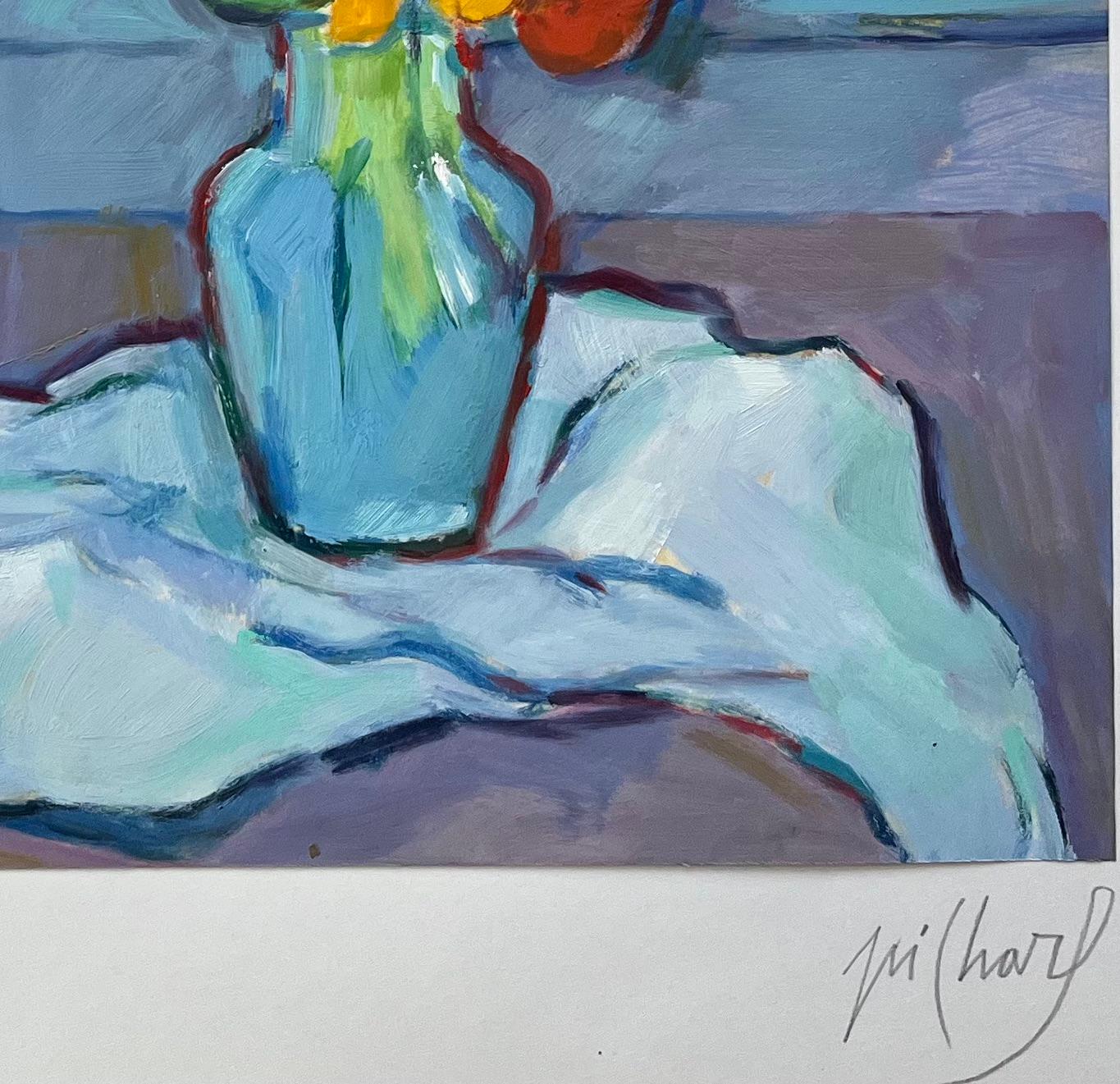 Titolo: Natura morta astratta con vasi rosa e arancioni - Pittura a olio contemporanea

Artista: Roland Pichard

Firmato: In basso a destra

Mezzo: Olio su carta ad olio, montato su cartoncino

Dimensioni: 10,75 (altezza) x 13,75 (larghezza),