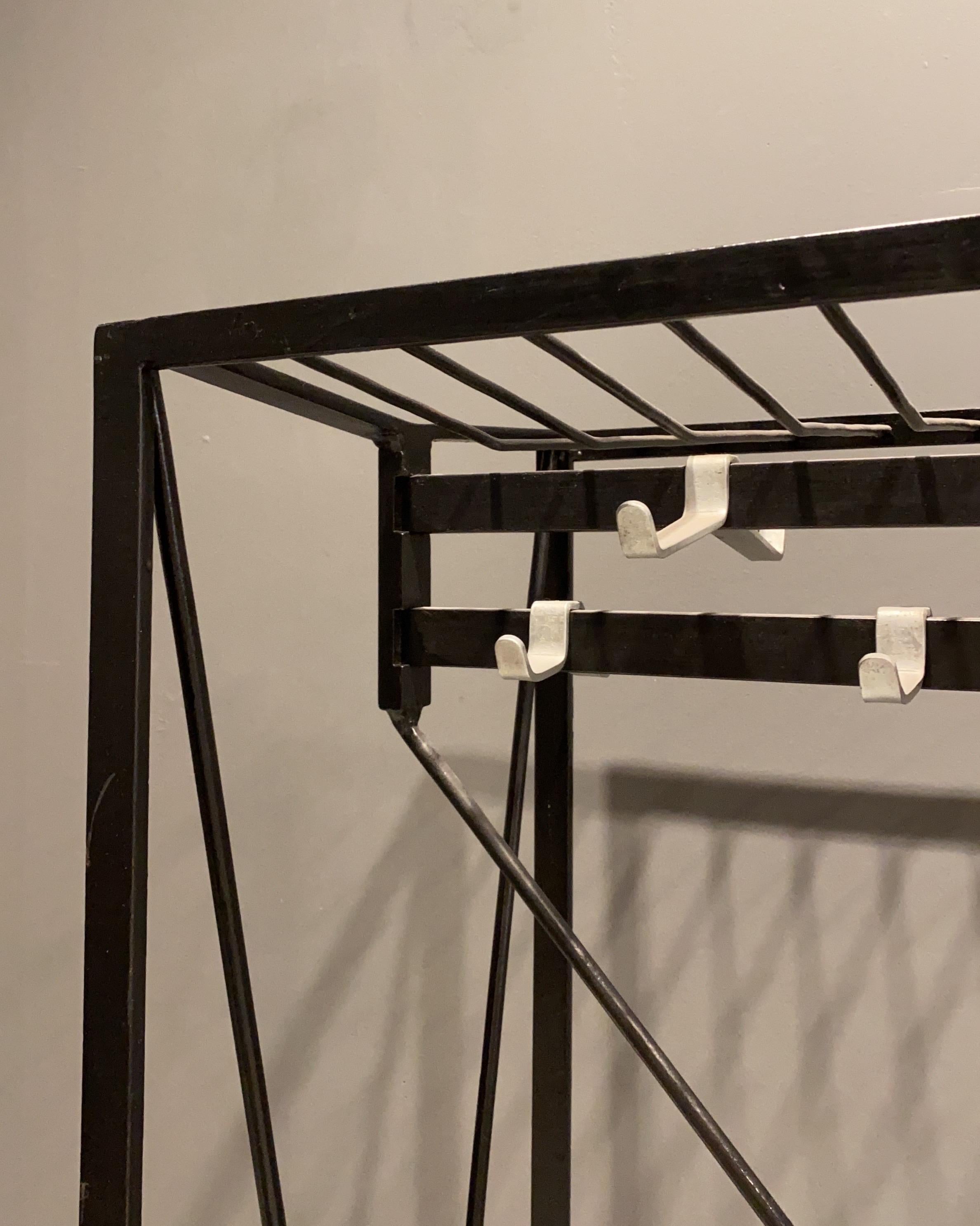 Roland Rainer Coatrack from Vienna Stadthalle, 1956 In Good Condition In New York, NY