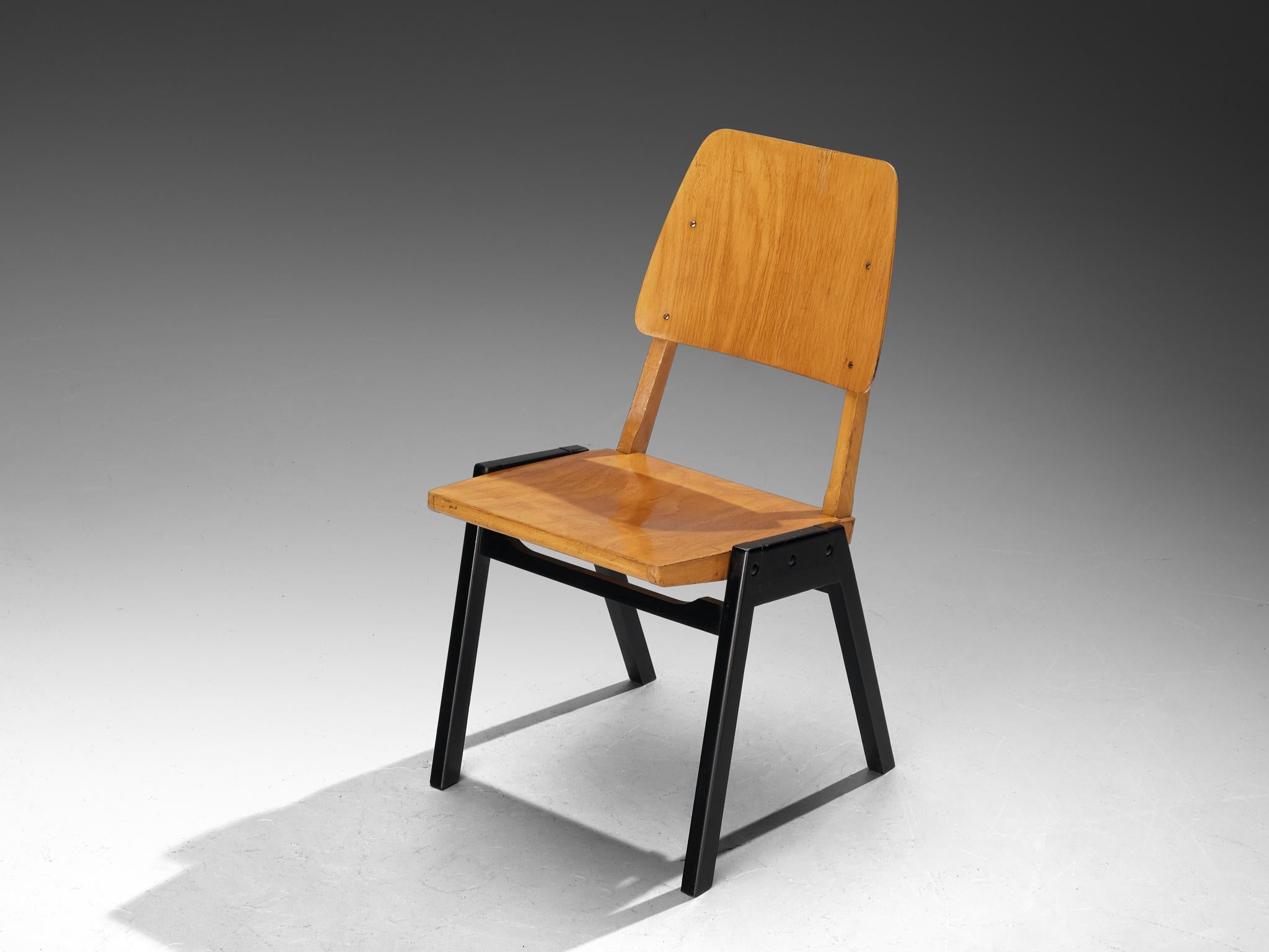 Sedie da pranzo Roland Rainer in Wood in vendita 4
