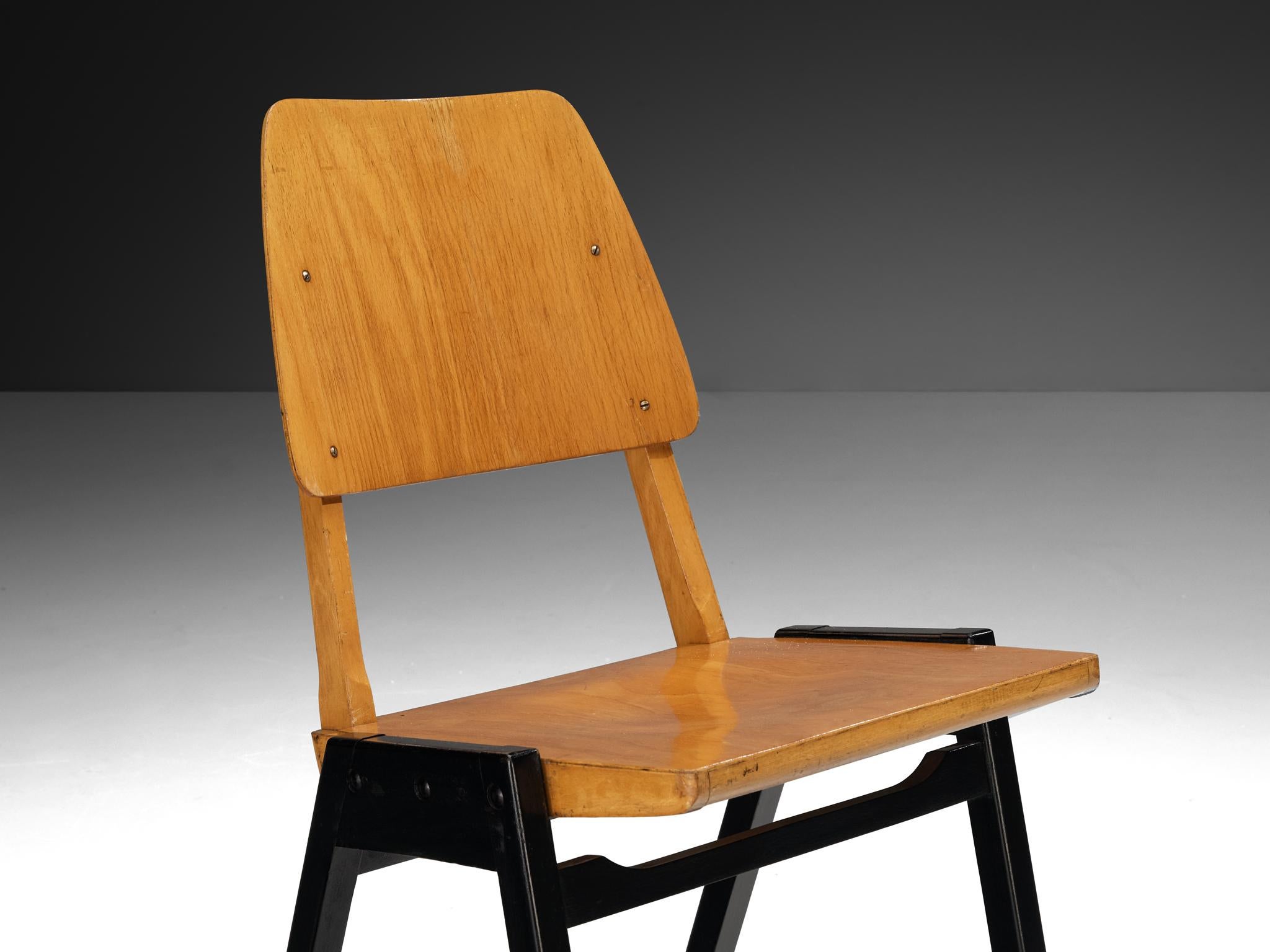 Sedie da pranzo Roland Rainer in Wood in vendita 5