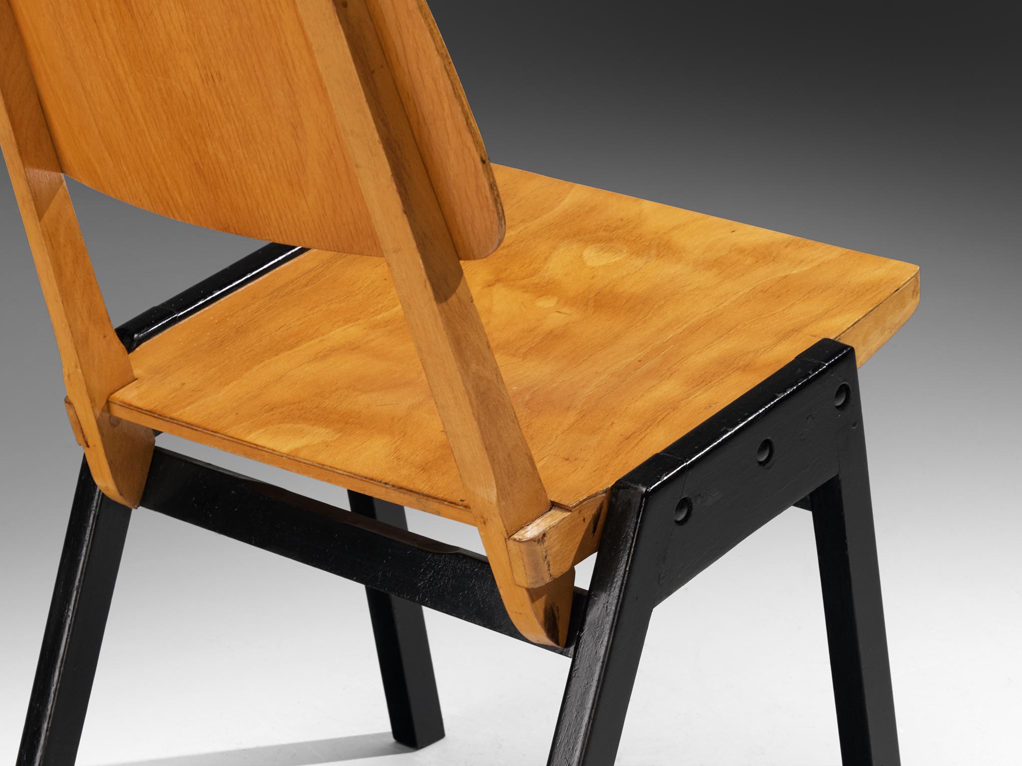 Sedie da pranzo Roland Rainer in Wood in vendita 6