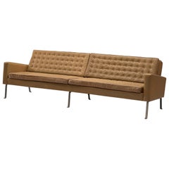 Roland Rainer for Wilkhahn Sofa in Leather