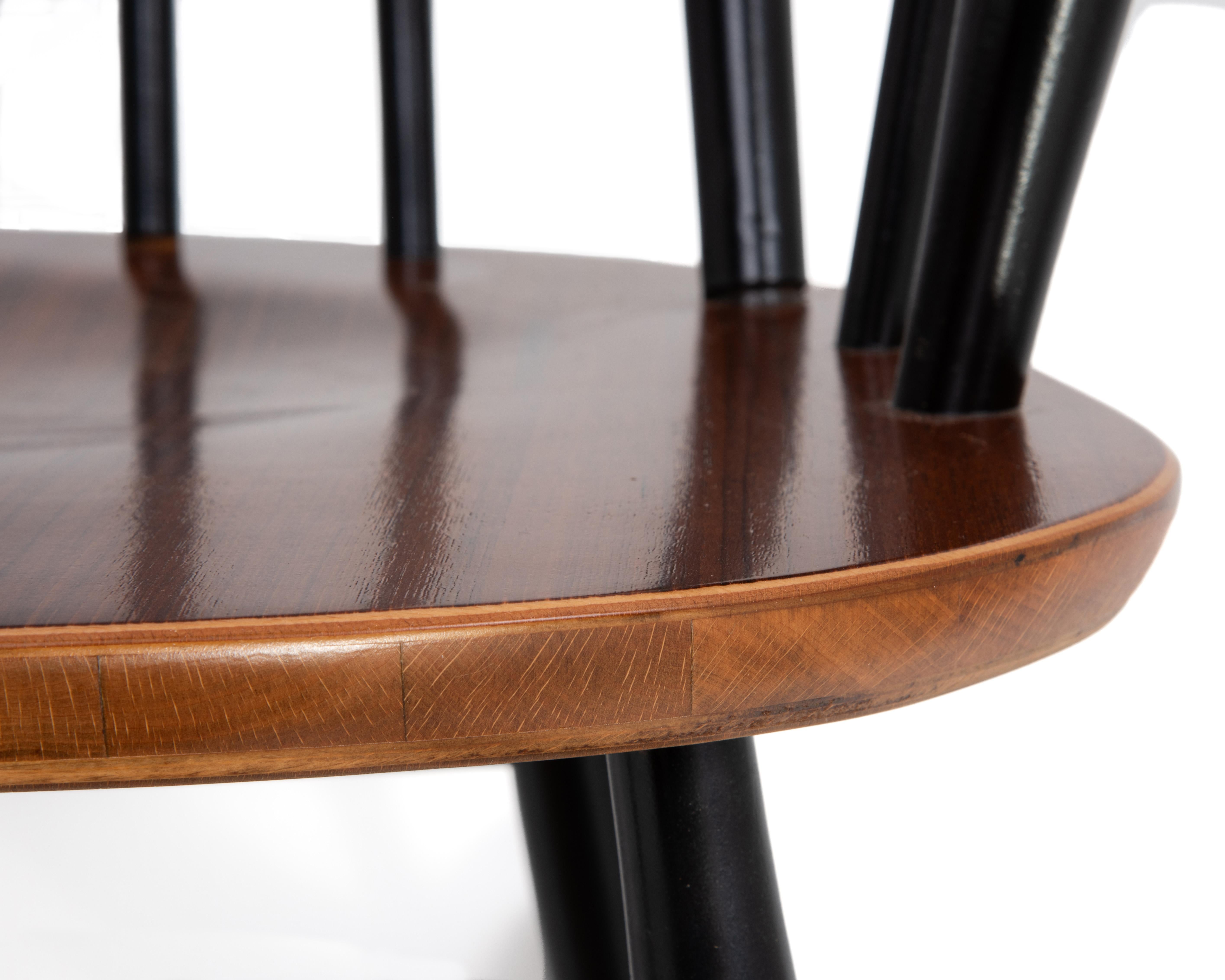 Roland Rainer Großer Schaukelstuhl Hagafors Stolfabrik Mid Century Österreich 1950er Jahre im Angebot 5