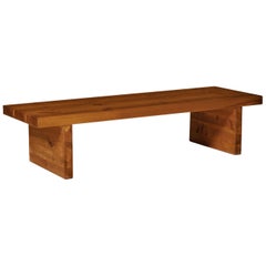 Roland Wilhelmsson Bench in Solid Pine, 1970s