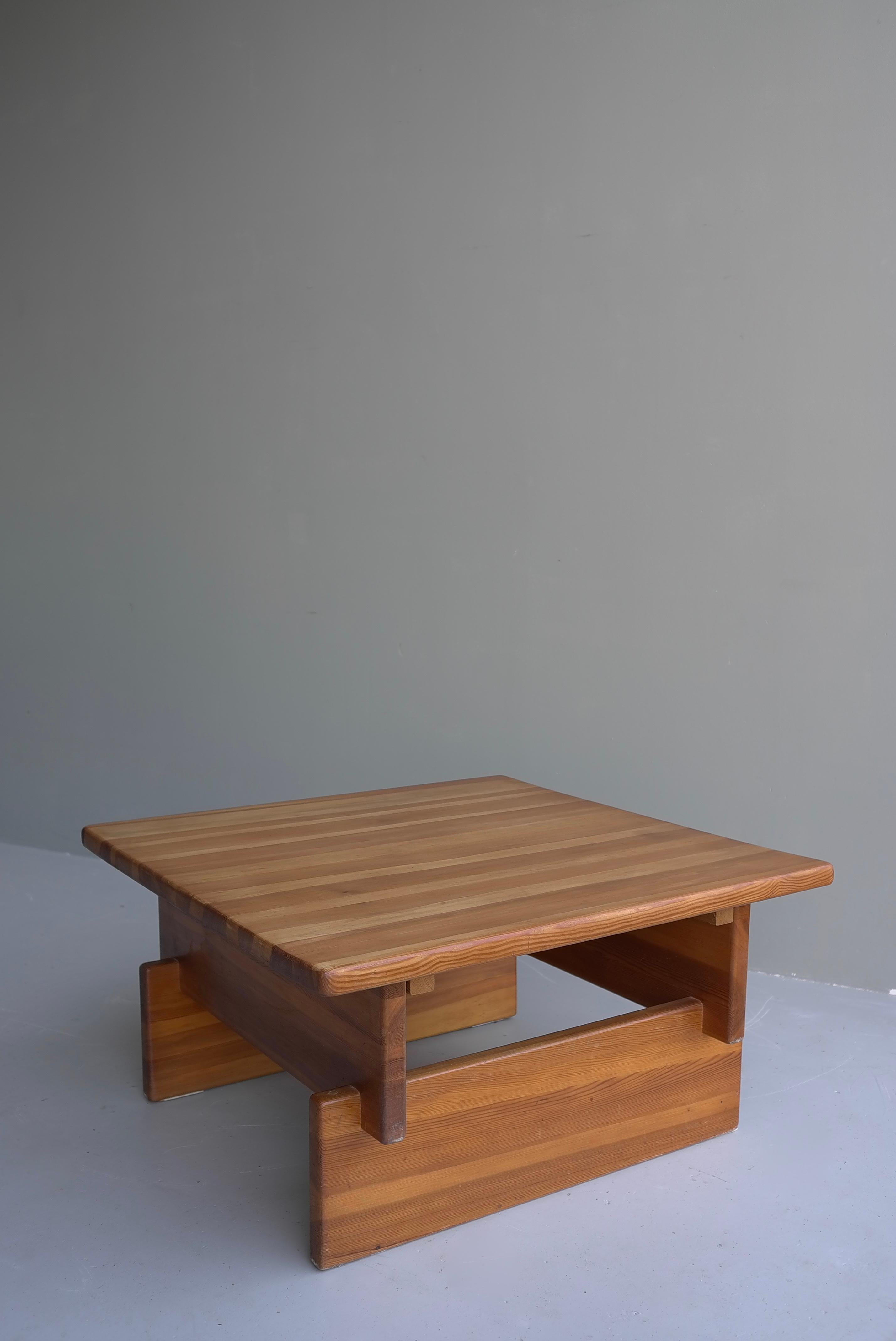 Roland Wilhelmsson coffee table in Pine by Karl Andersson & Söner in Sweden.