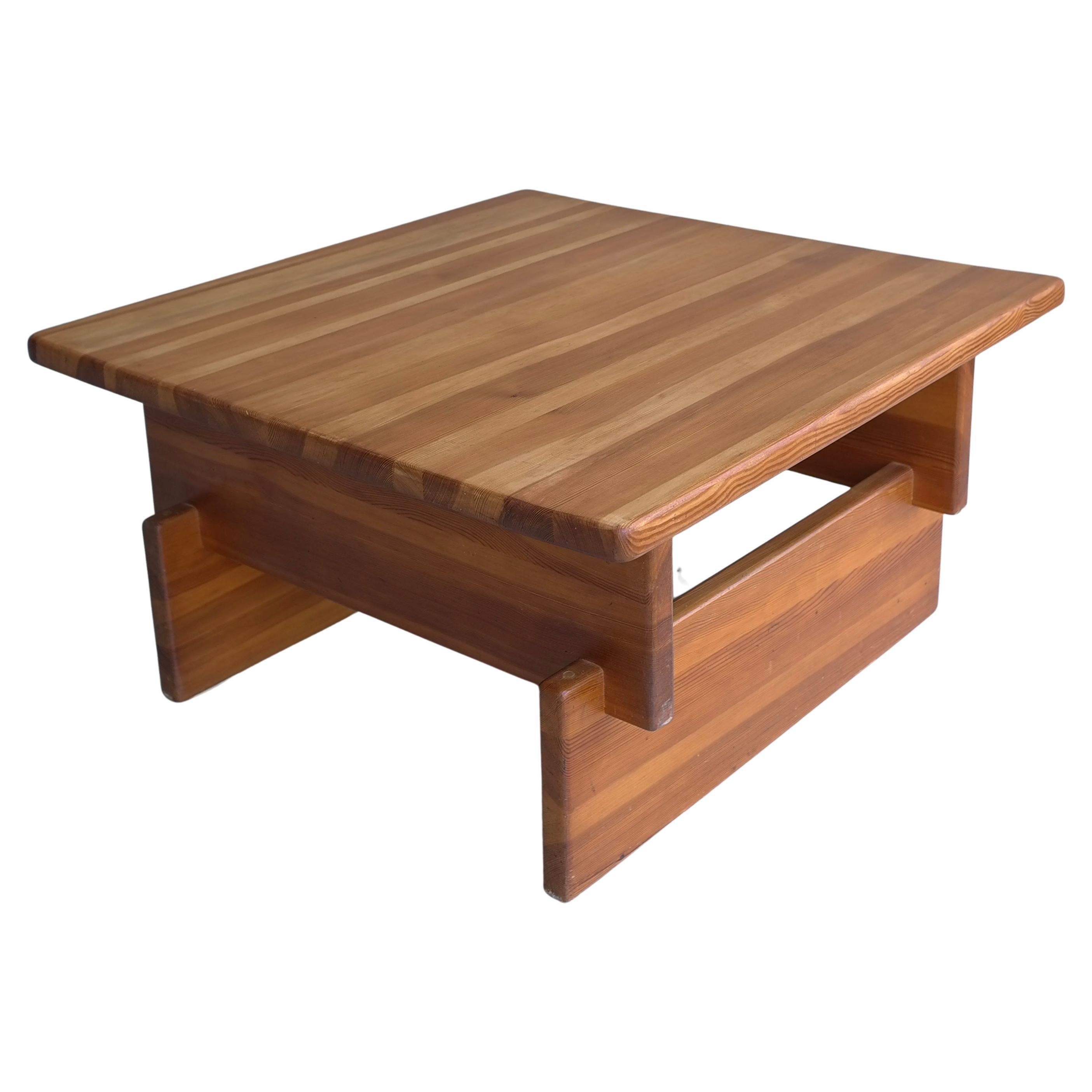 Roland Wilhelmsson Coffee Table in Pine by Karl Andersson & Söner in Sweden For Sale