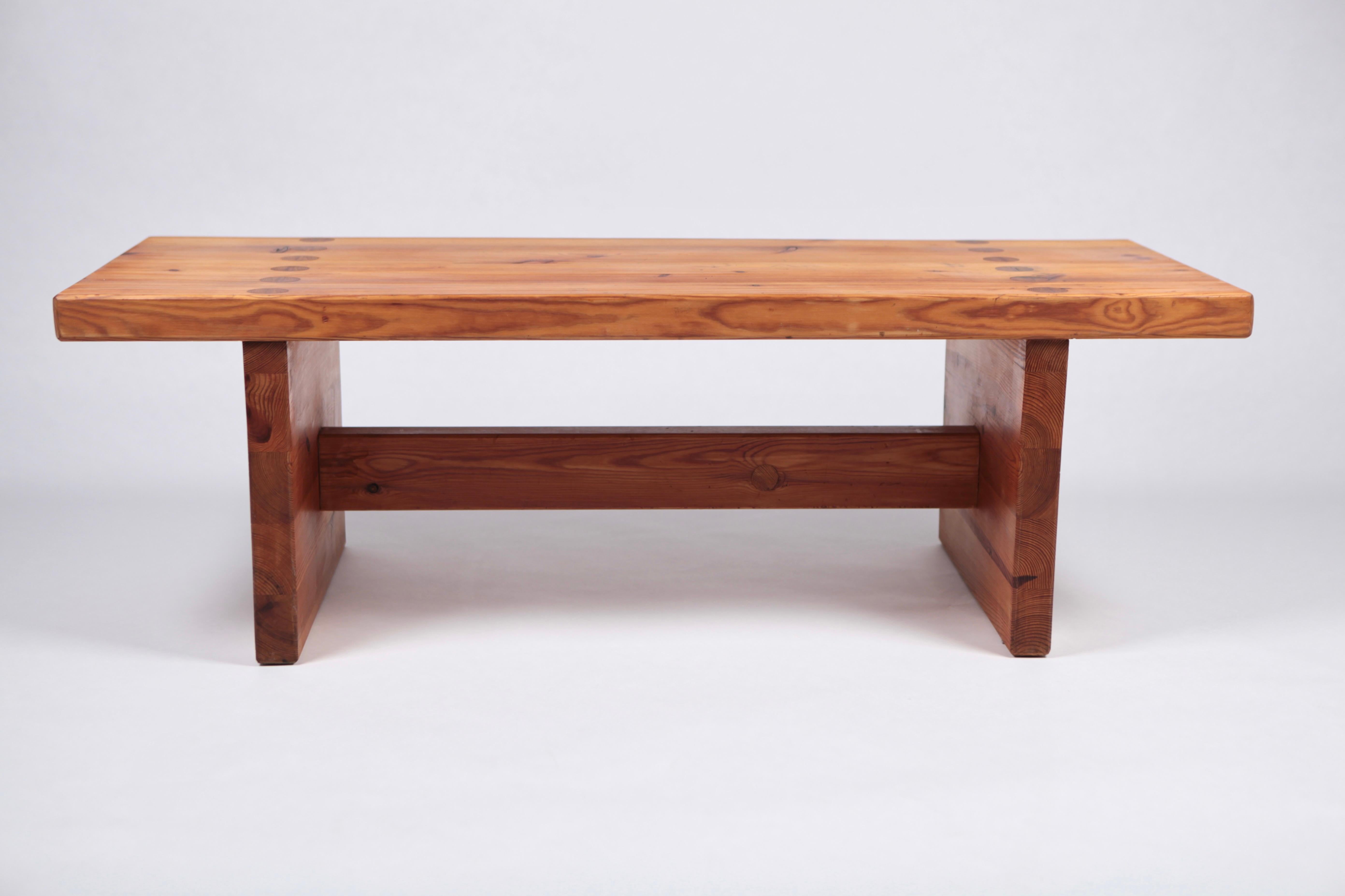 Roland Wilhelmsson, Coffee Table in Pine by Karl Andersson & Söner, Sweden, 1970 2