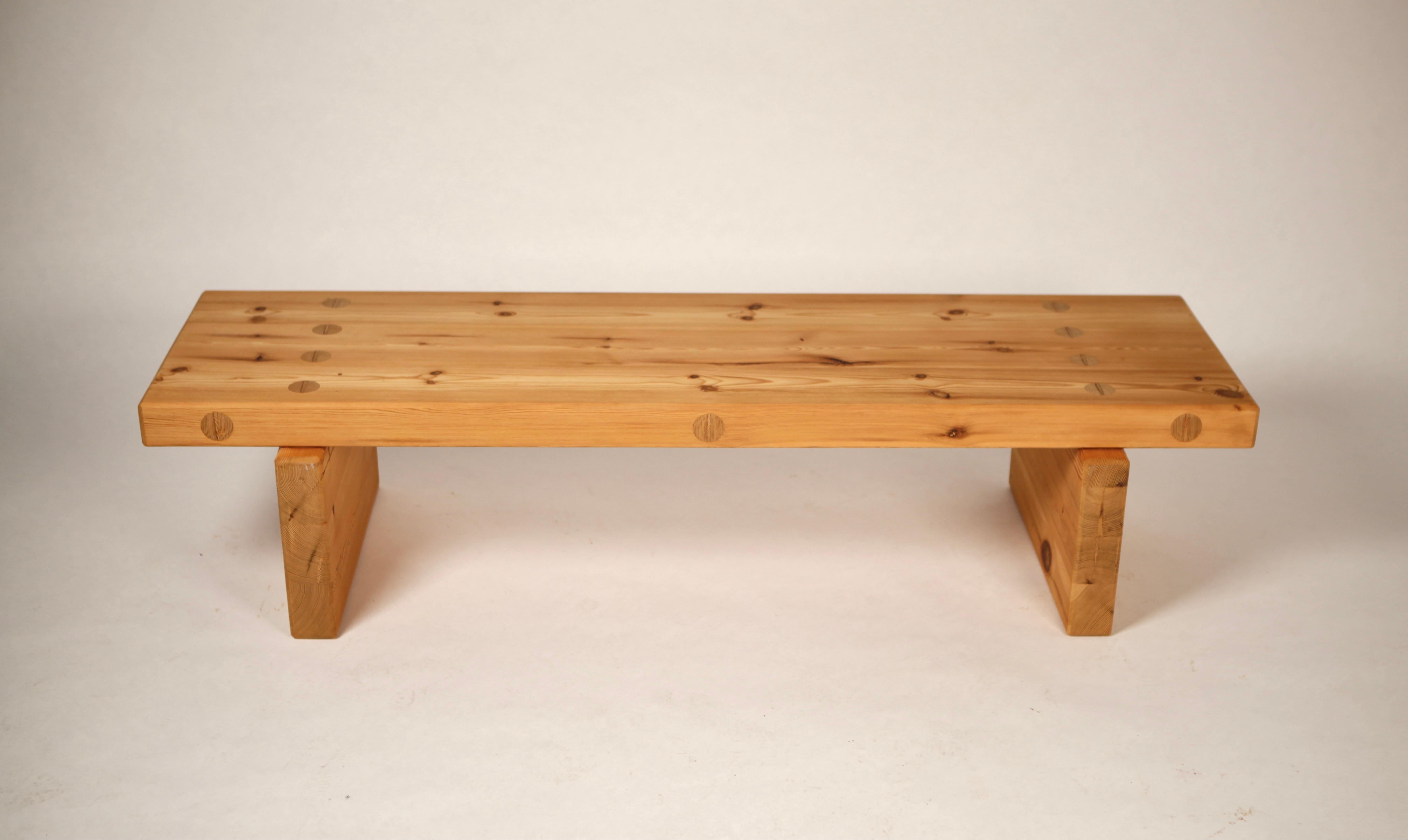 Roland Wilhelmsson, Coffee Table in Pine by Karl Andersson & Söner, Sweden, 1970 For Sale 3