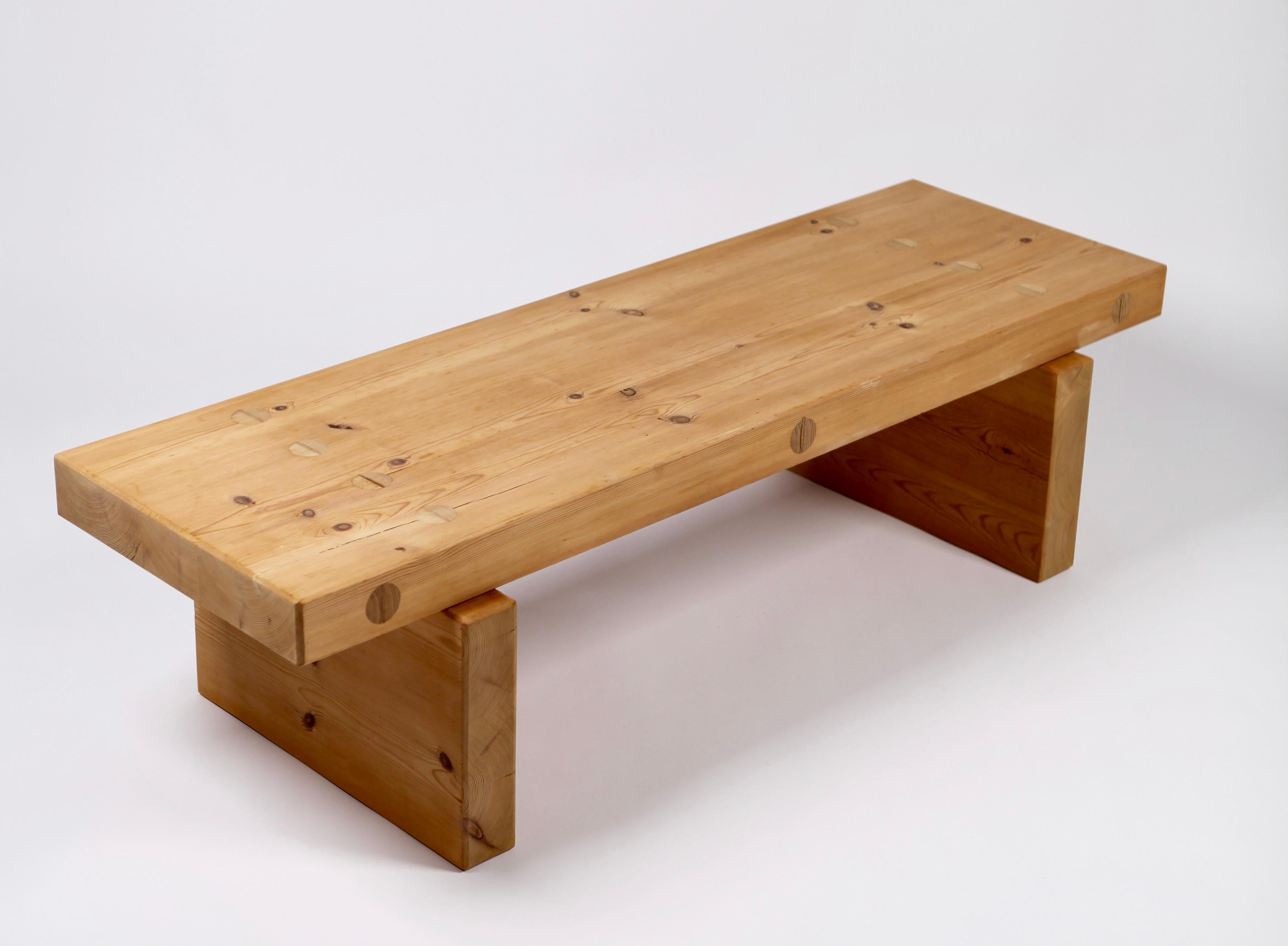 Roland Wilhelmsson, Coffee Table in Pine by Karl Andersson & Söner, Sweden, 1970 5