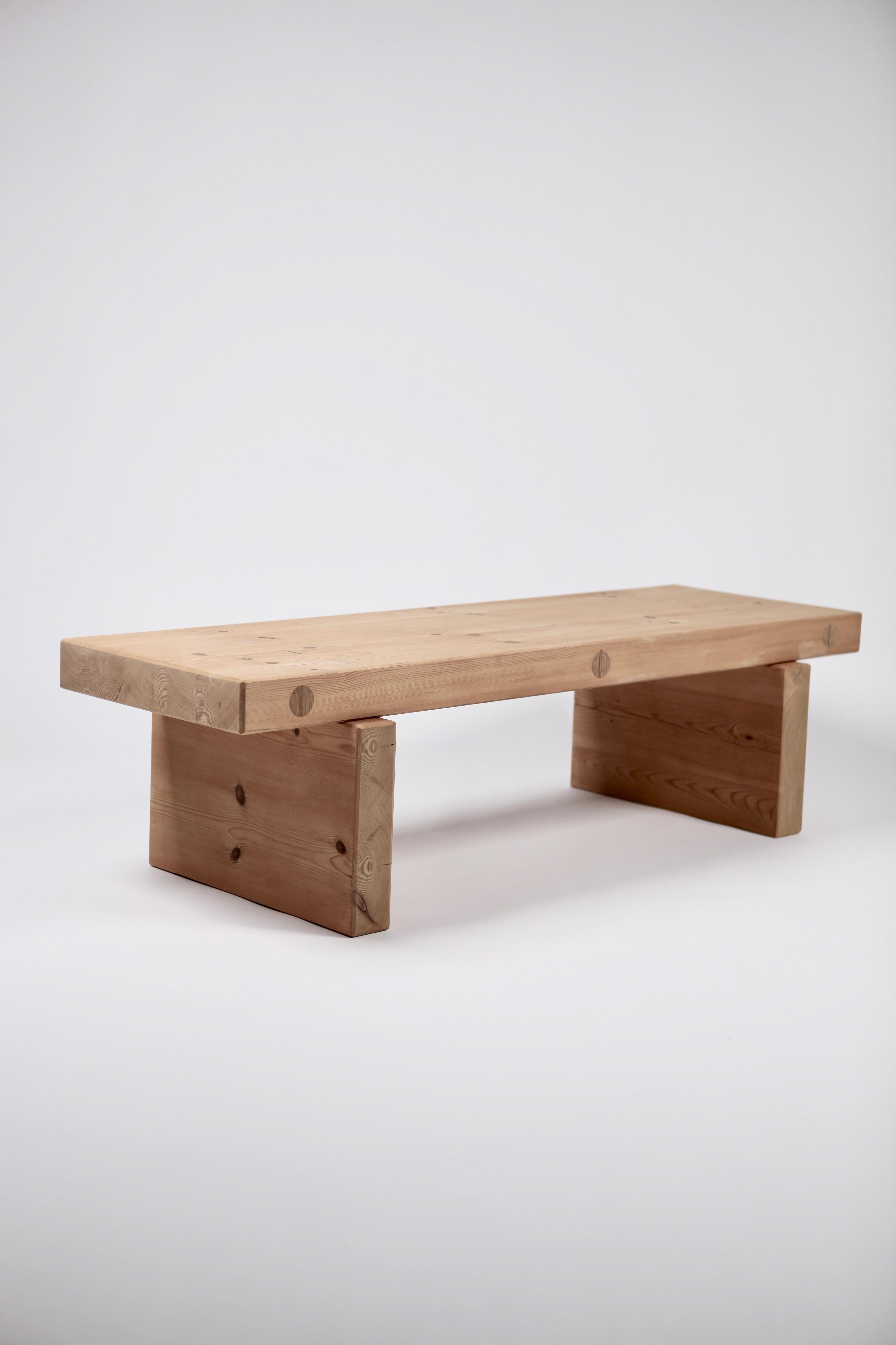 Roland Wilhelmsson, Coffee Table in Pine by Karl Andersson & Söner, Sweden, 1970 1