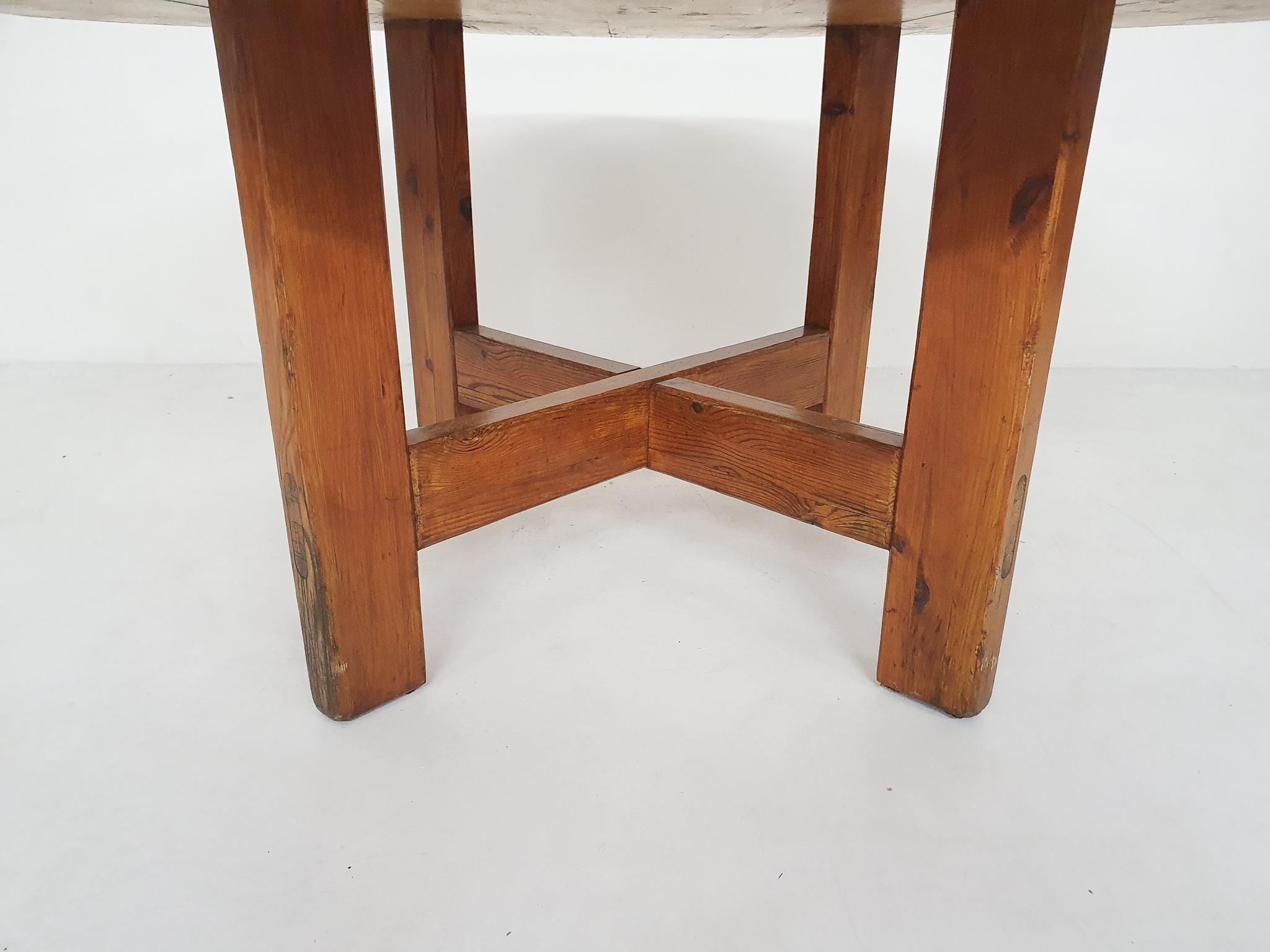 Roland Wilhelmsson for Karl Andersson and Soner, Pinewood Dining Table, Sweden For Sale 5