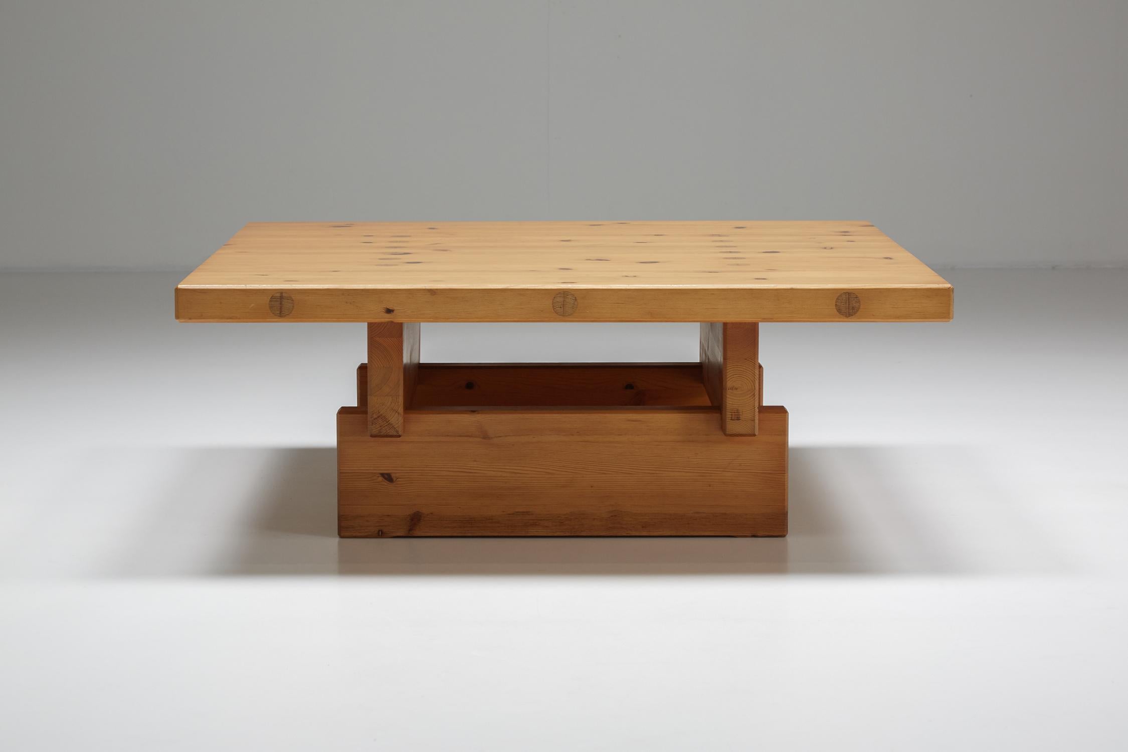 Roland Wilhelmsson “Kvadrat” Coffee Table for Karl Andersson & Söner, Sweden In Excellent Condition For Sale In Antwerp, BE