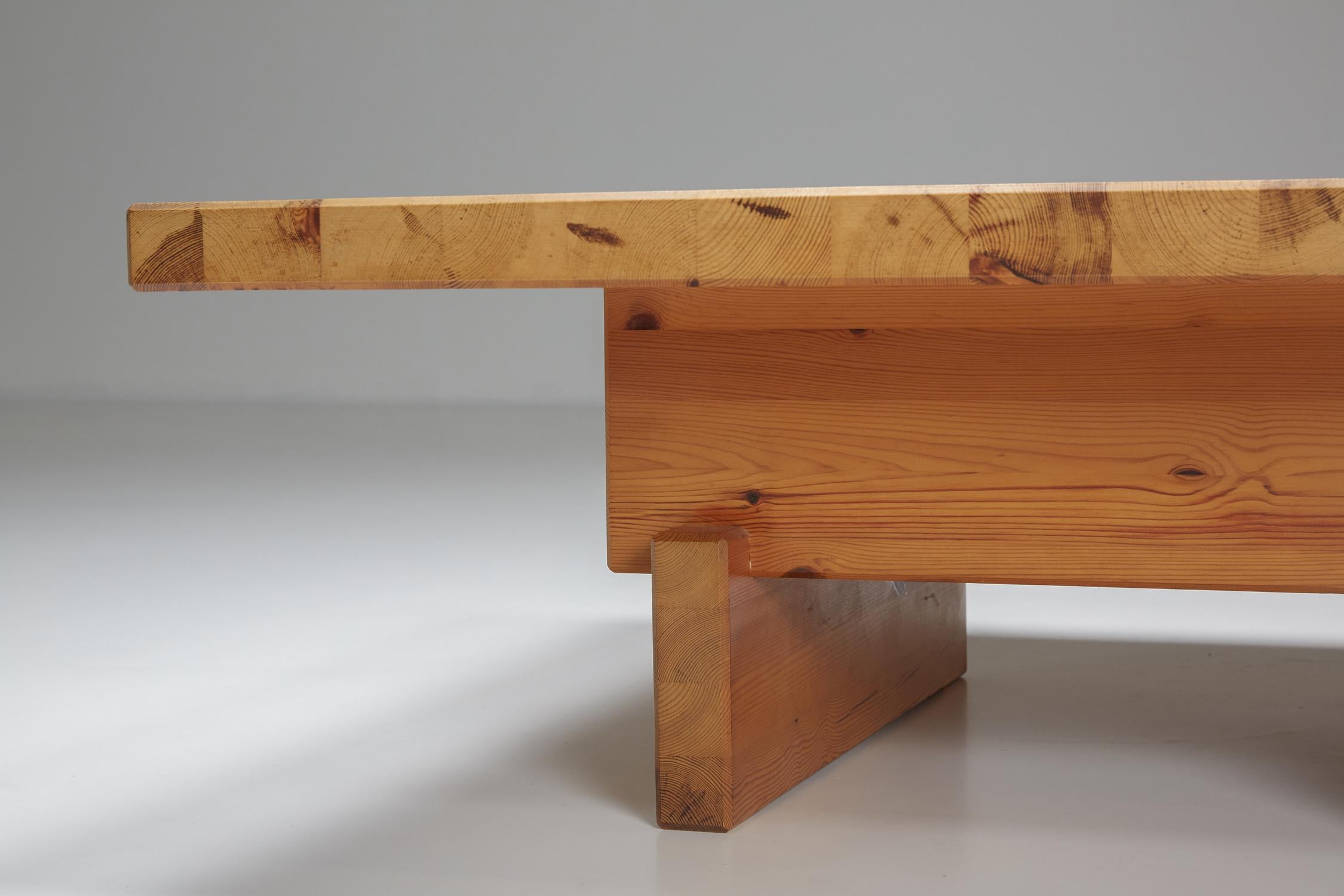 Wood Roland Wilhelmsson “Kvadrat” Coffee Table for Karl Andersson & Söner, Sweden For Sale