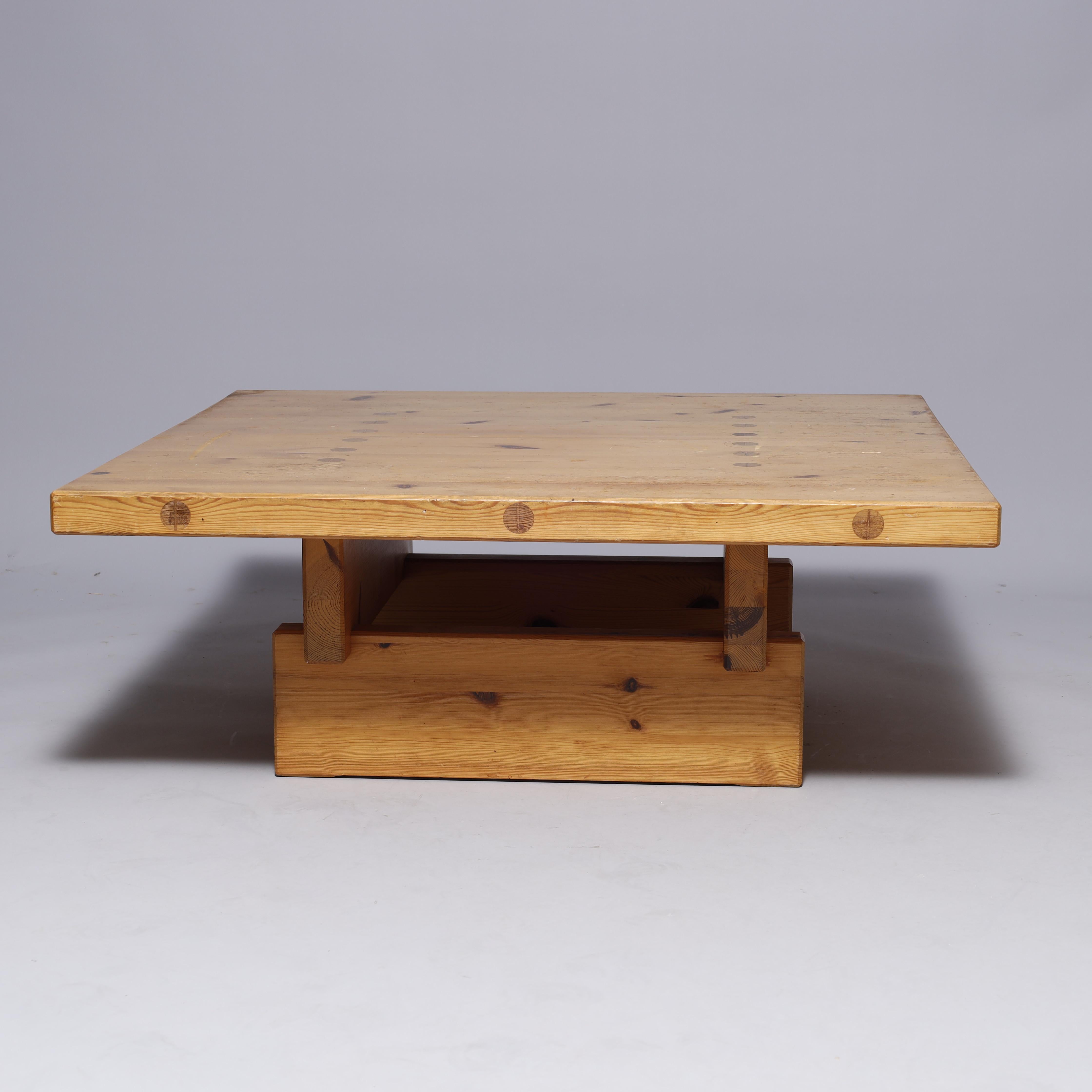 Roland Wilhelmsson Couchtisch aus Kiefernholz, Karl Andersson & Söner, Schweden, 1960er/70er Jahre im Angebot 7