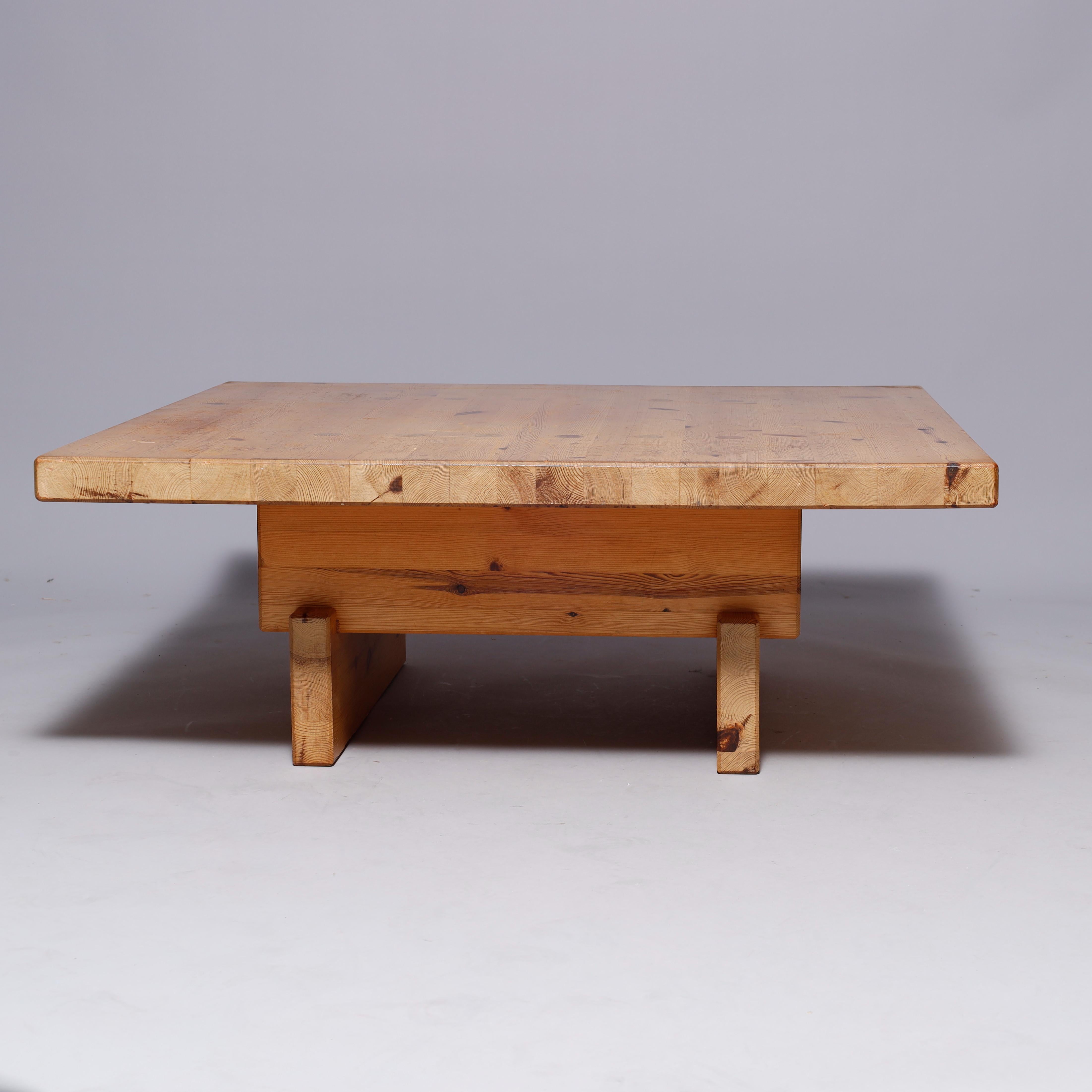 Roland Wilhelmsson Couchtisch aus Kiefernholz, Karl Andersson & Söner, Schweden, 1960er/70er Jahre im Angebot 8