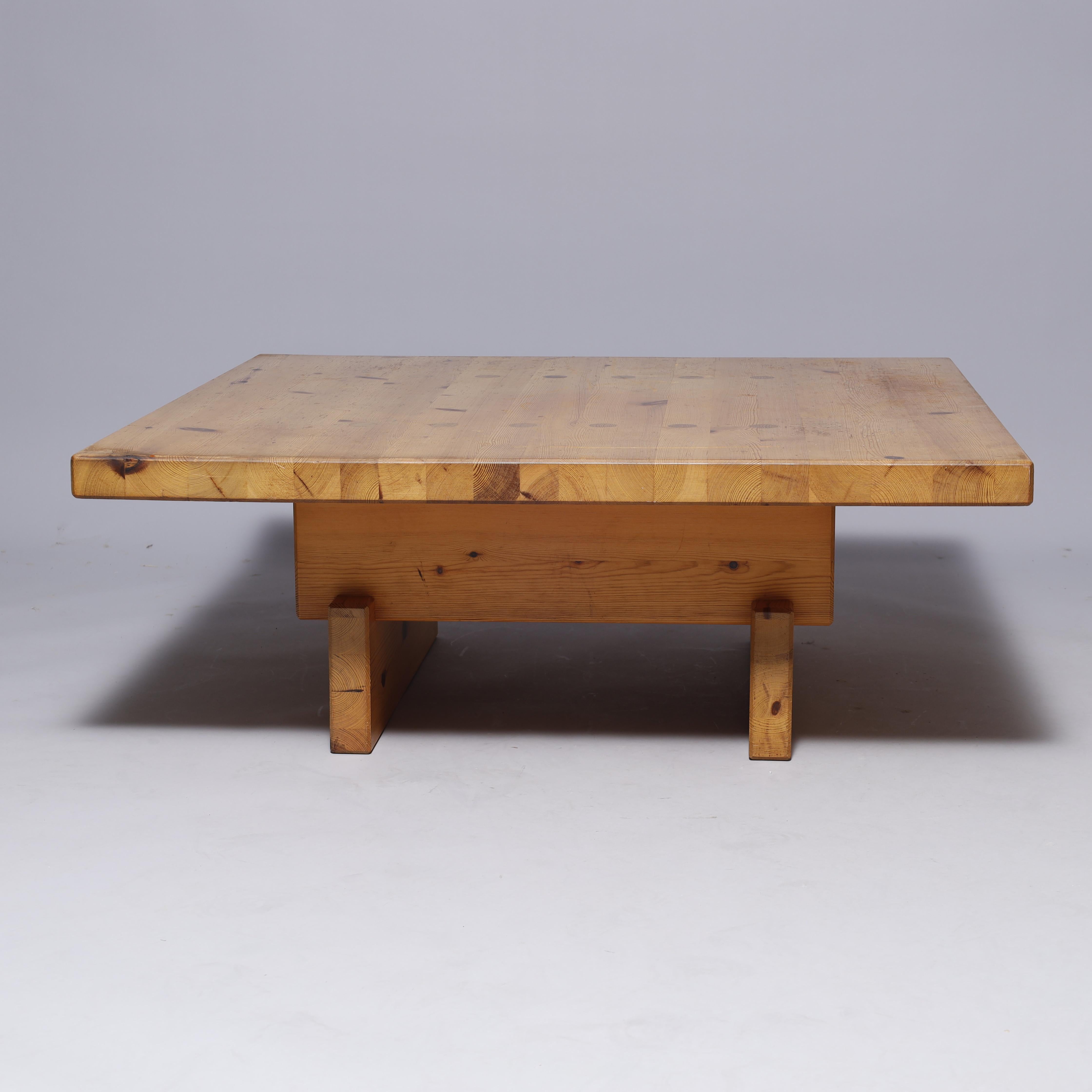 Roland Wilhelmsson Couchtisch aus Kiefernholz, Karl Andersson & Söner, Schweden, 1960er/70er Jahre im Angebot 10