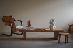 Roland Wilhelmsson Rectangular Bench, Model "Bamse", Dated 1973, Swedish Modern