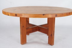 Roland Wilhelmsson Round Pine Table