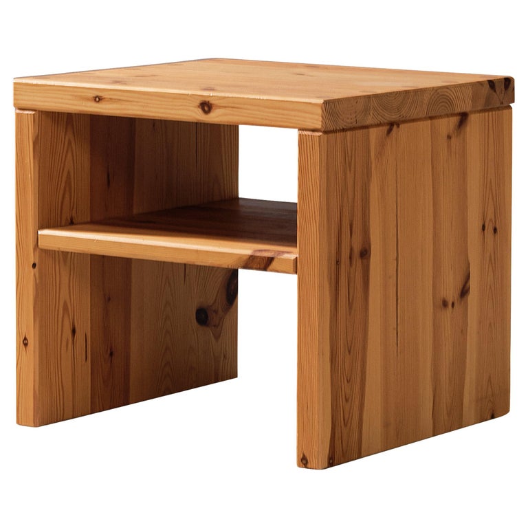 Roland Wilhelmsson Side Table in Pine For Sale