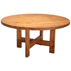 Roland Wilhelmsson Solid Pine Dining Table for Karl Anderson & Söner, Sweden