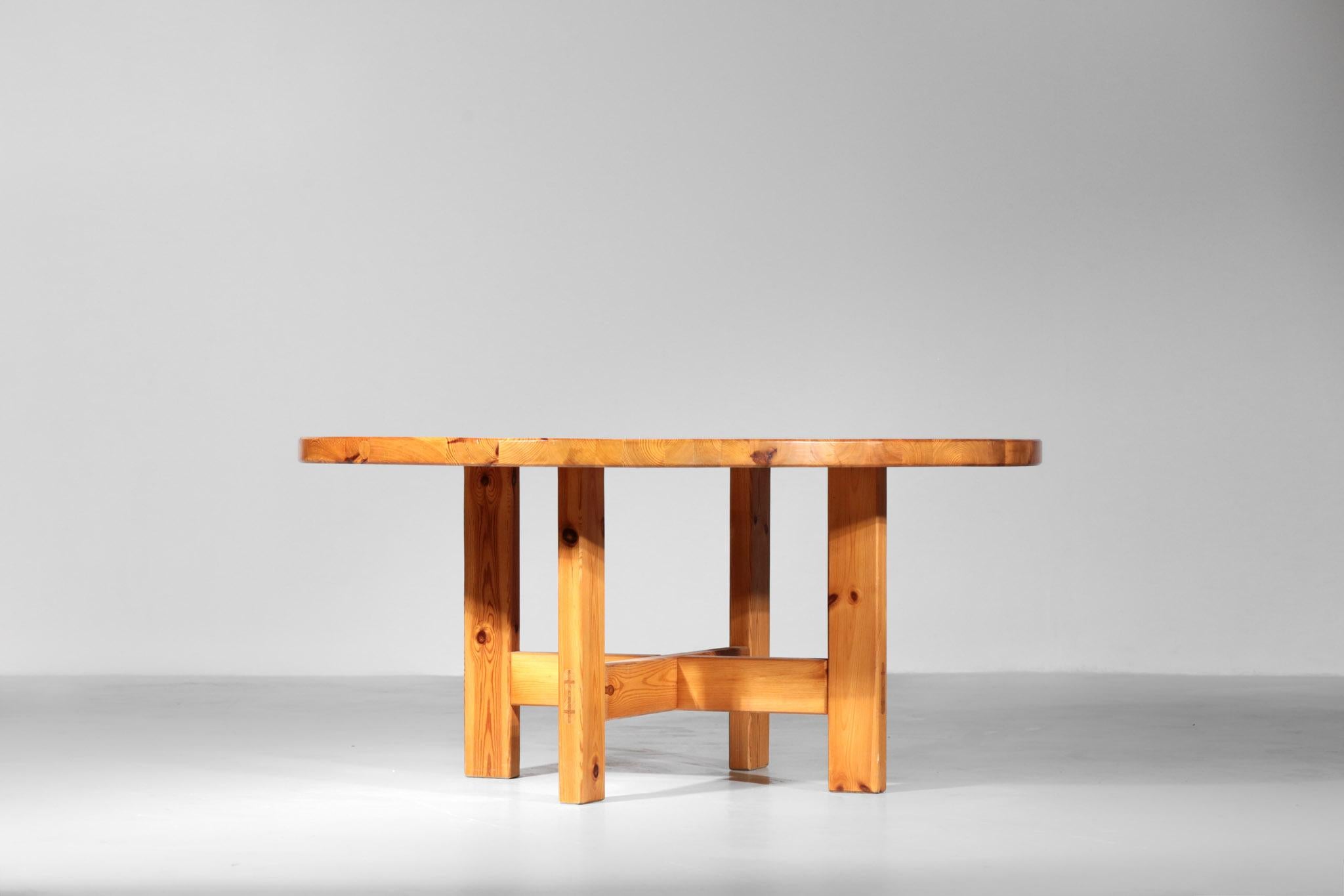 Scandinavian Modern Roland Wilhemsson Dining Table, Model RW152, Scandinavian Design For Sale