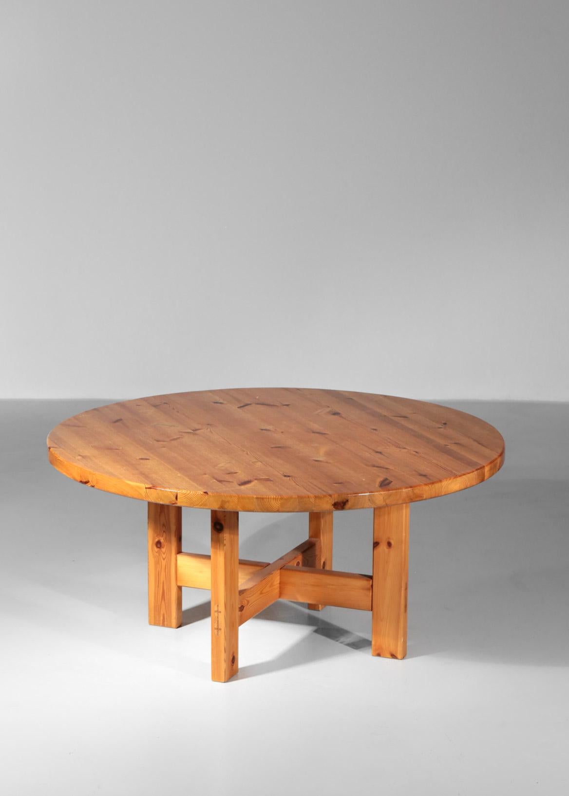 Swedish Roland Wilhemsson Dining Table, Model RW152, Scandinavian Design For Sale