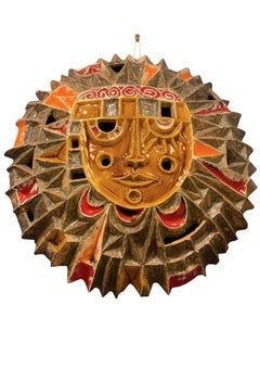 Sculpture Murale Soleil
