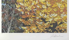 Paisajes de otoño - Serigrafía de Rolandi - Años 80