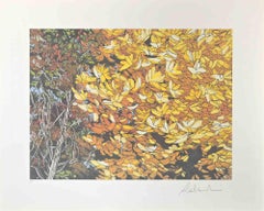 Paysages d'automne - Sérigraphie de Rolandi - années 1980