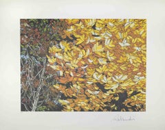 Paisajes de otoño - Serigrafía de Rolandi - Años 80