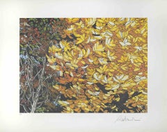 Paisajes de otoño - Serigrafía de Rolandi - Años 80