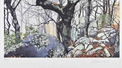 Magic Forest – Siebdruck von Rolandi – 1970er Jahre