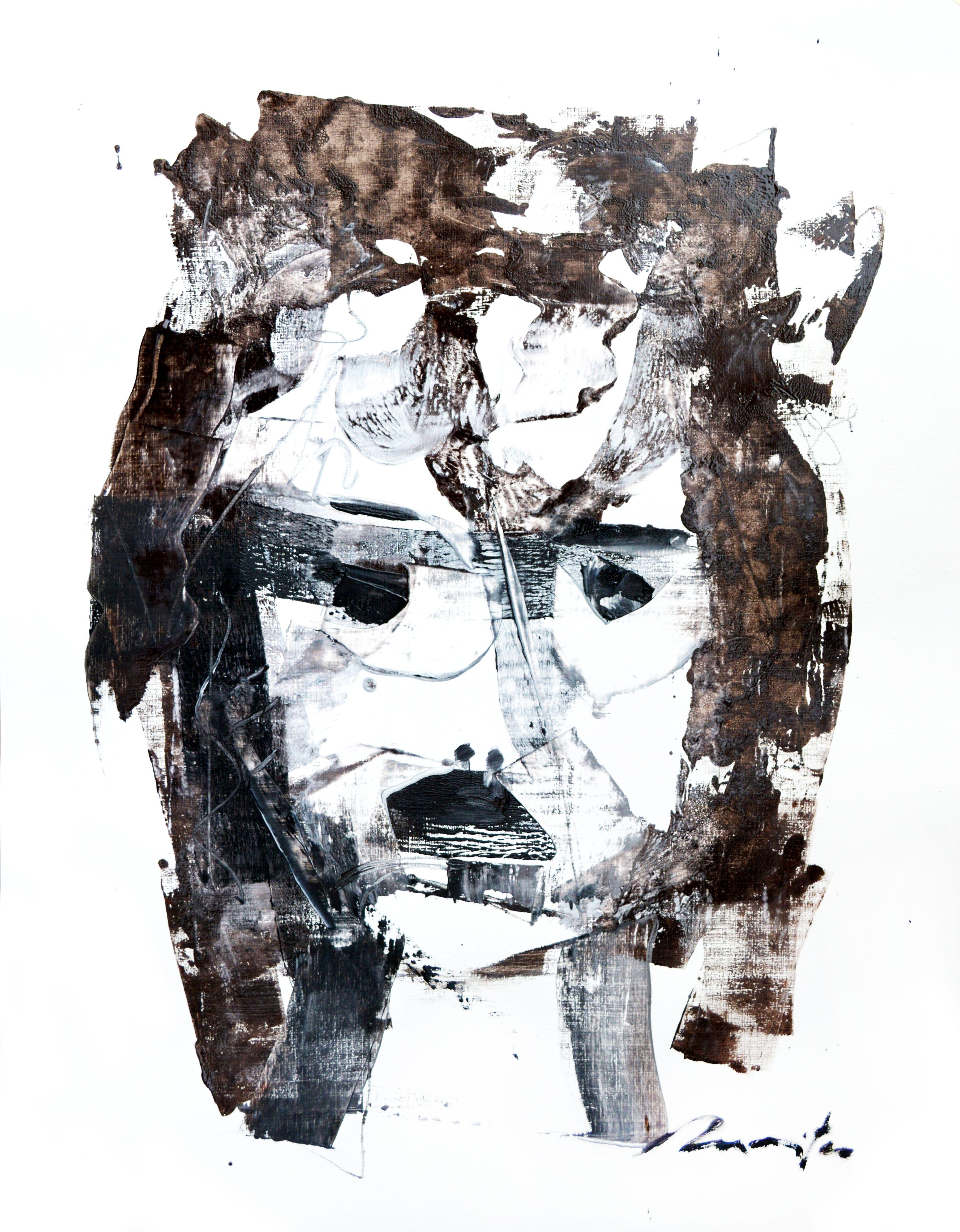 No convencional, Pintura, Óleo sobre papel - Painting de Rolando Duartes