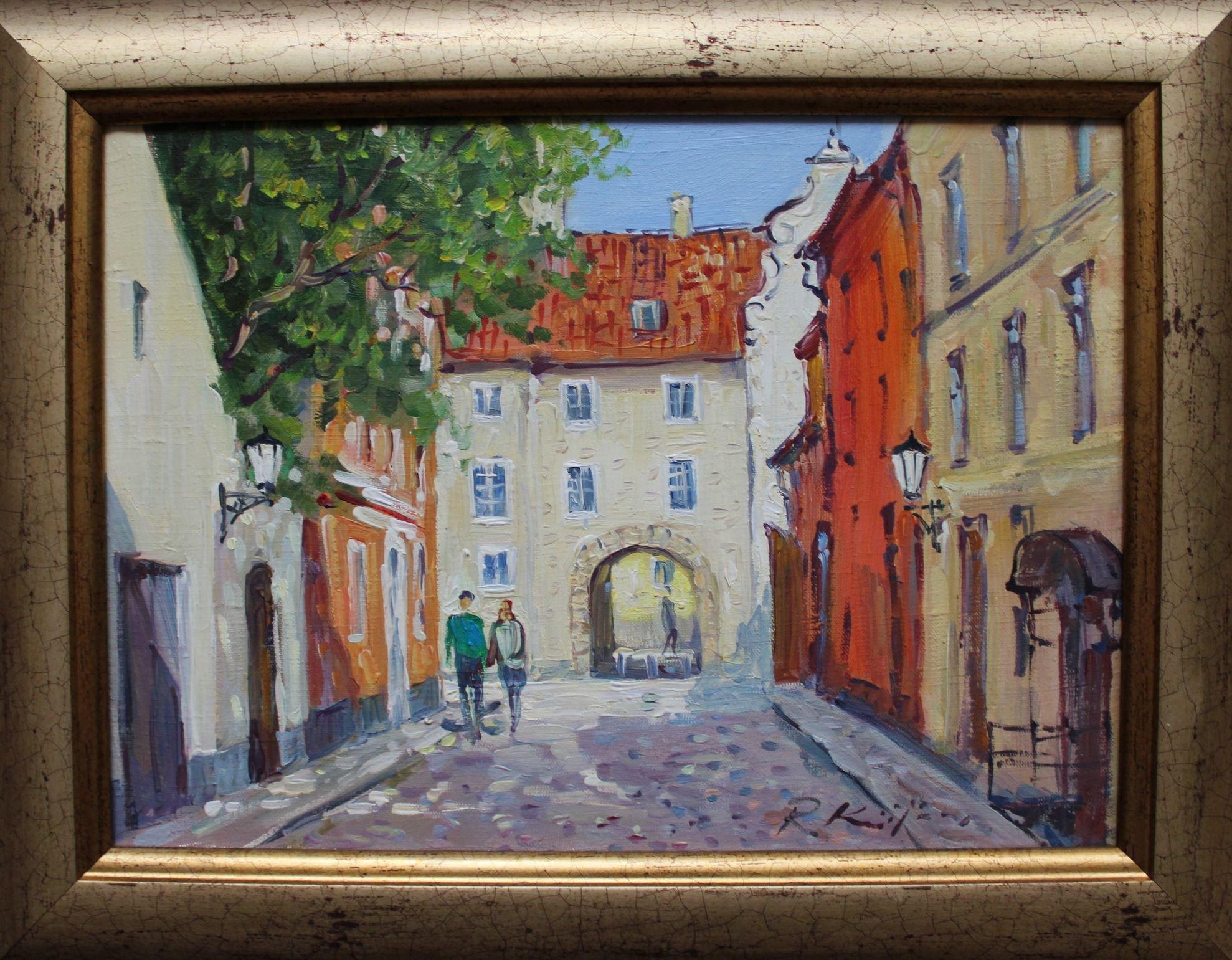 Ciudad - Painting de Rolands Krisjans