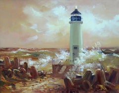 Lighthouse. 2019. Canvas, oil, 59x73 cm