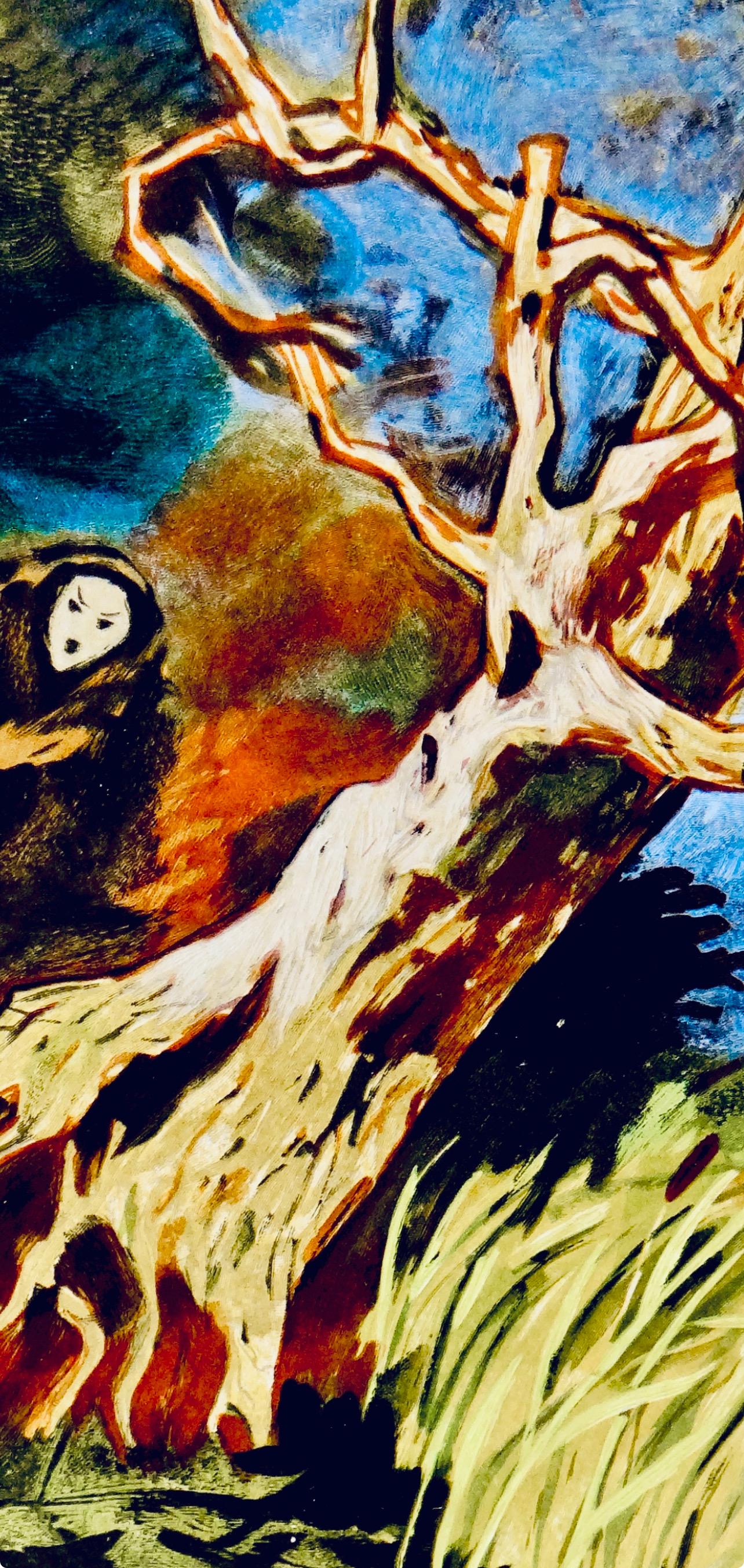 El roble y la caña, Vingt fables de La fontaine, Roldán Oudot im Angebot 3