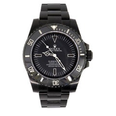 Rolex 114060 DLC Submariner No Date Watch