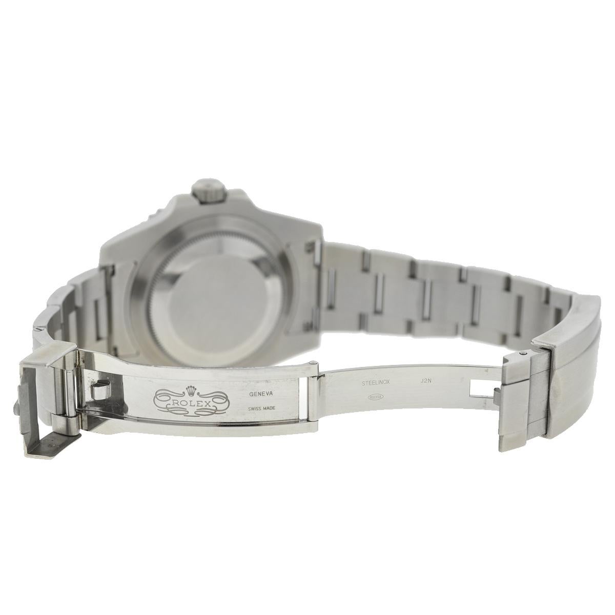 Rolex 114060 Submariner No Date Ceramic Bezel Automatic Watch 4