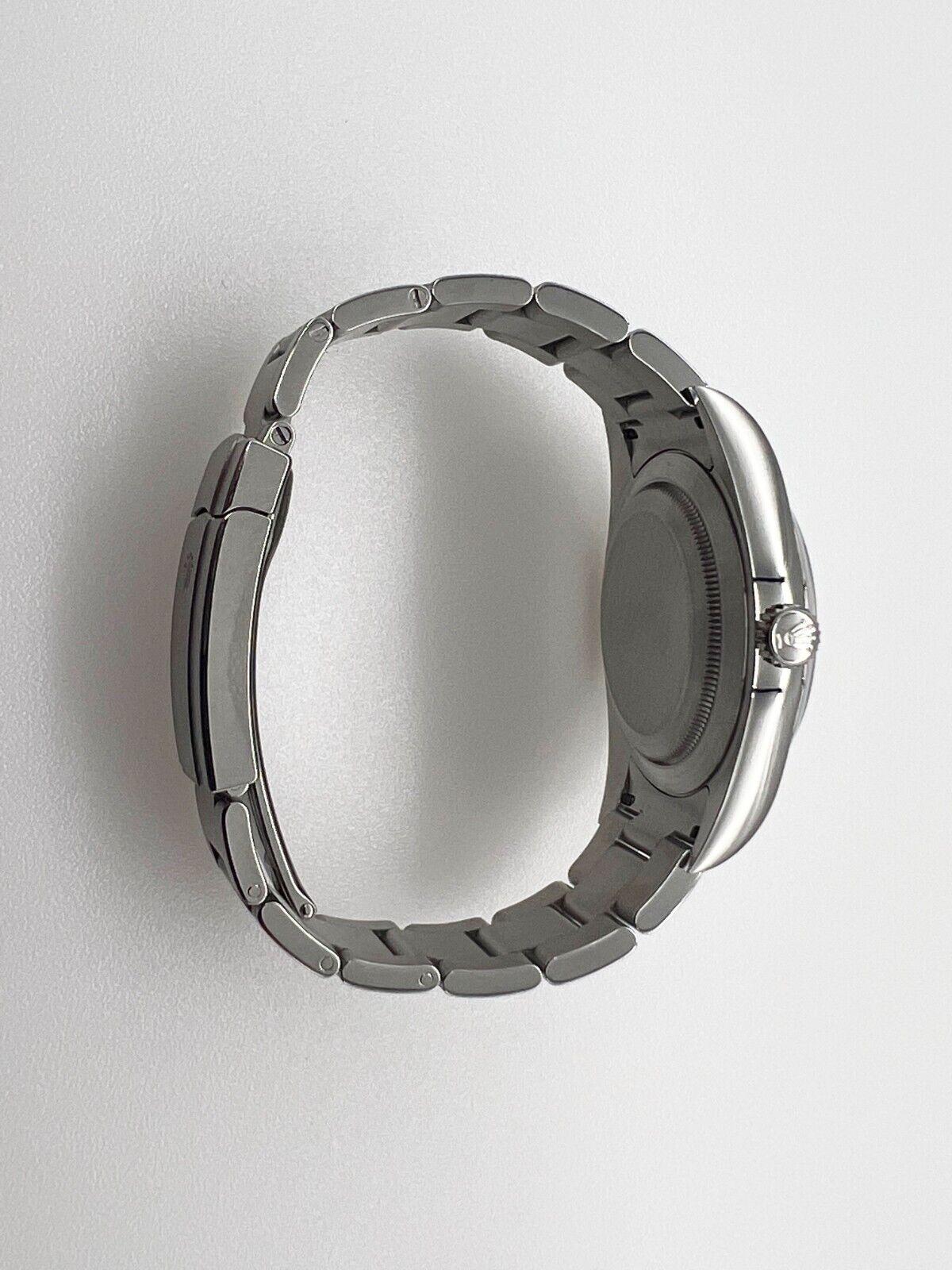 Rolex 114300 Oyster Perpetual Blaues Zifferblatt Edelstahl 39mm 1