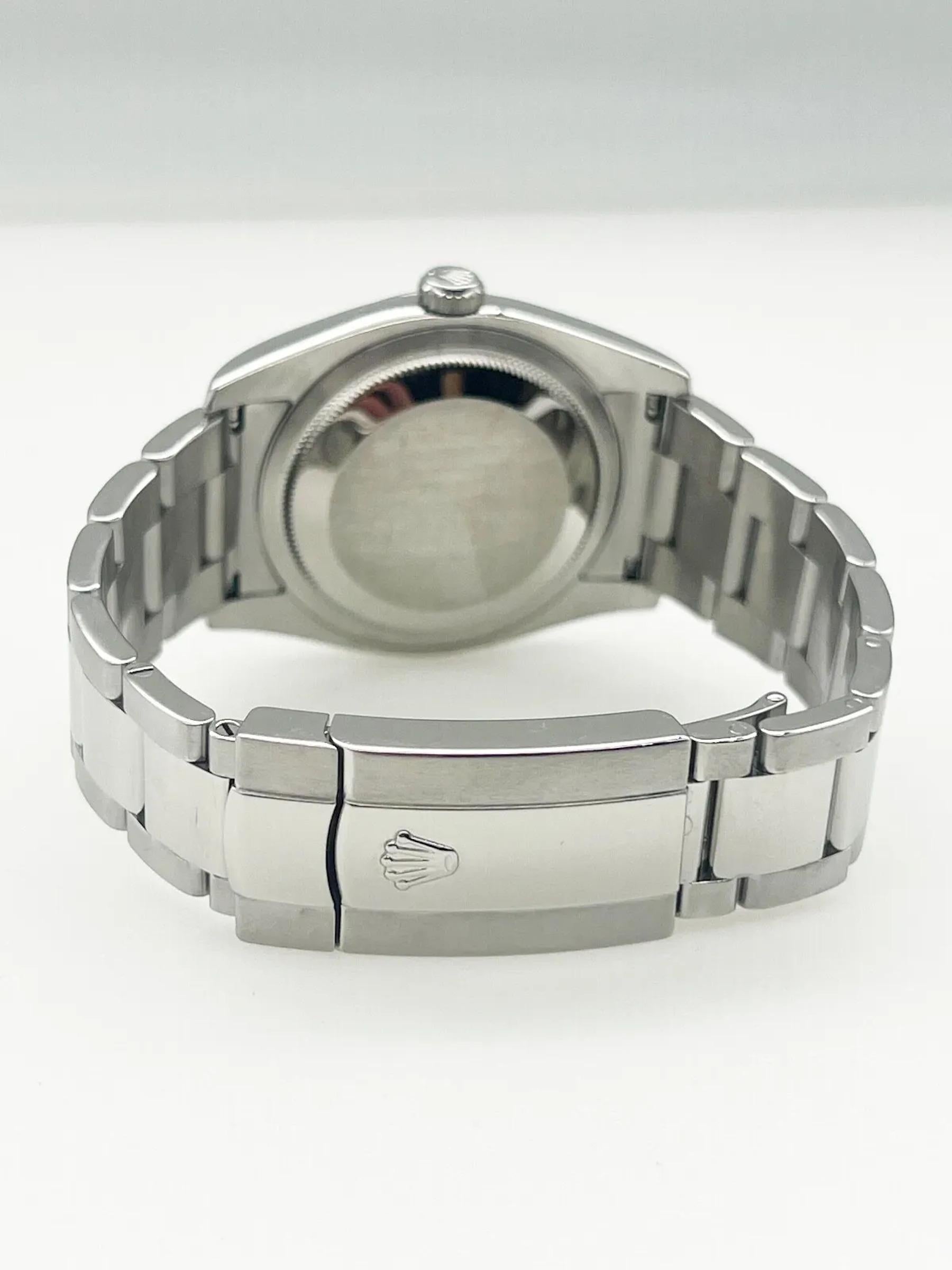 Rolex 116200 Datejust Black Dial Stainless Steel In Excellent Condition In San Diego, CA